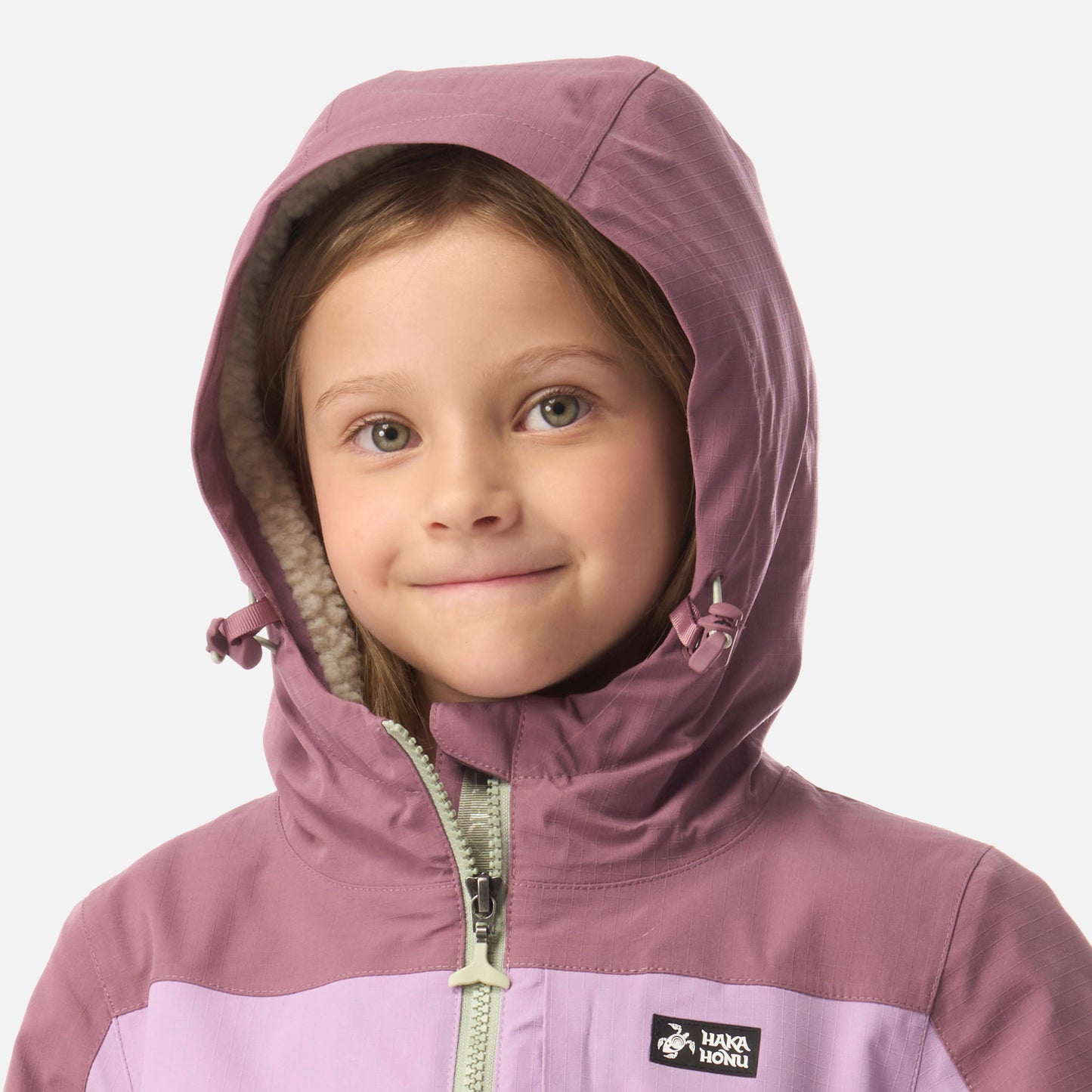 Chaqueta Niña Mini Diluvio Lila Haka Honu