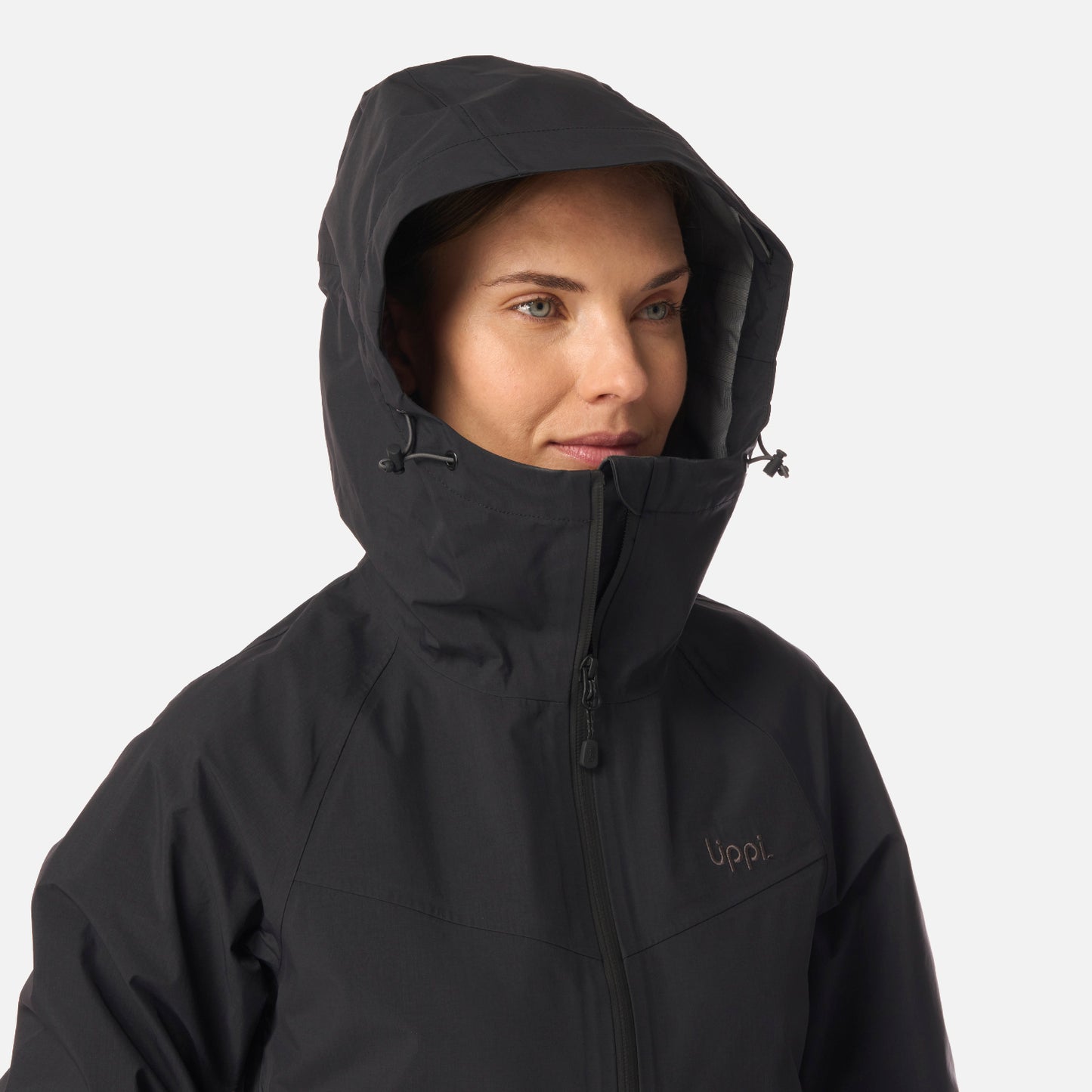 Chaqueta Mujer Alpine B-Dry Hoody Jacket Negro Lippi