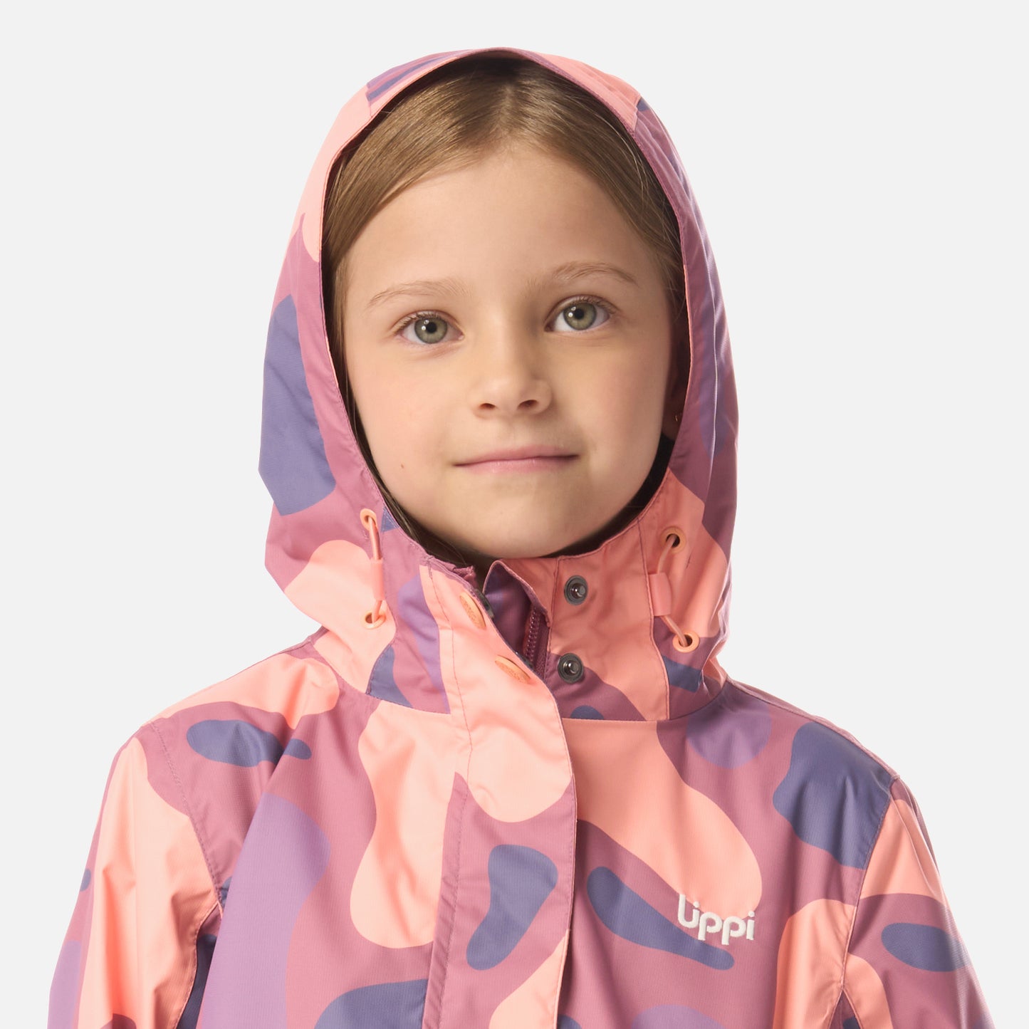 Chaqueta Niña Blizzard B-Dry Hoody Jacket Print Rosa Oscuro Lippi
