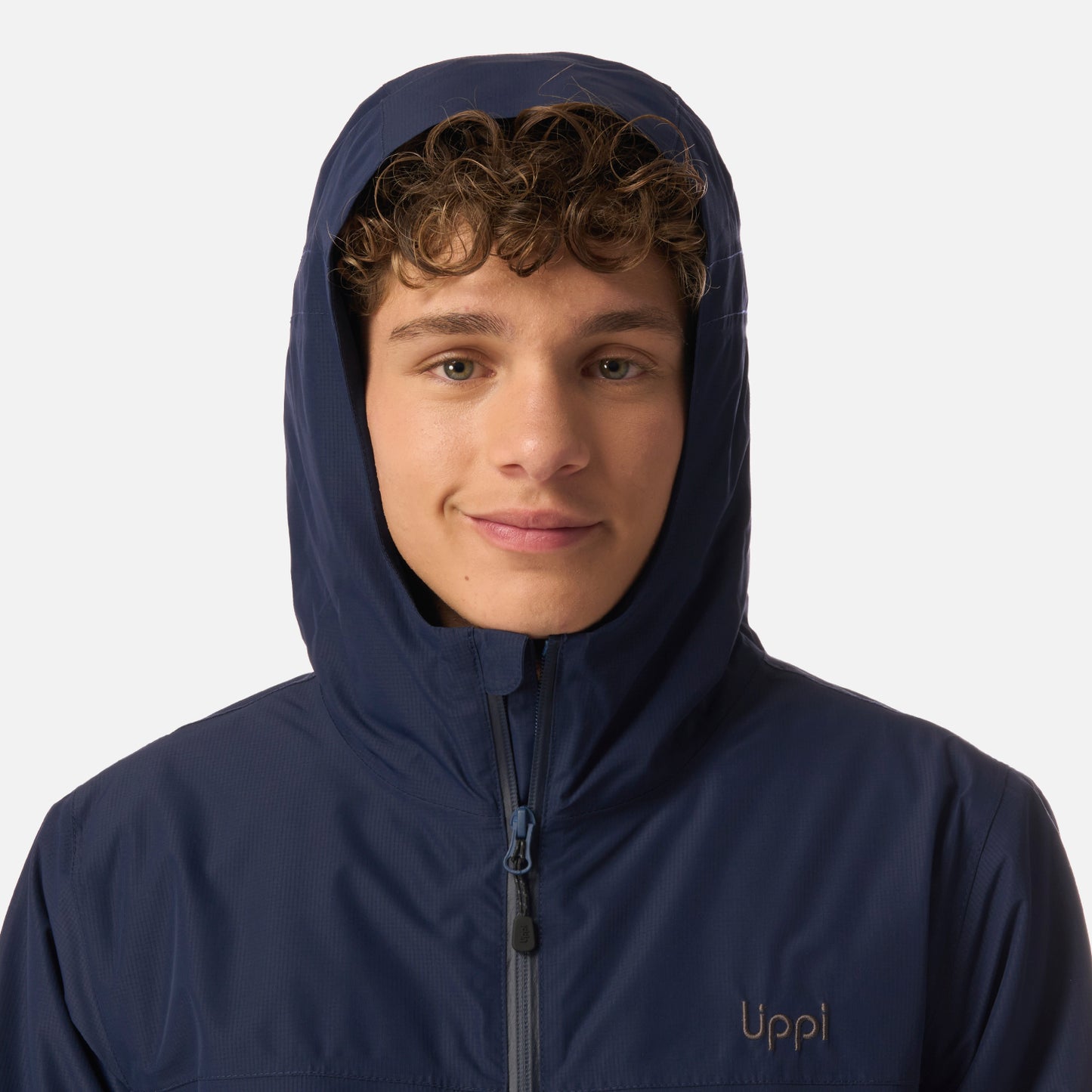 Chaqueta Teen Boy Cold Place B-Dry Hoody Jacket Azul Marino Lippi