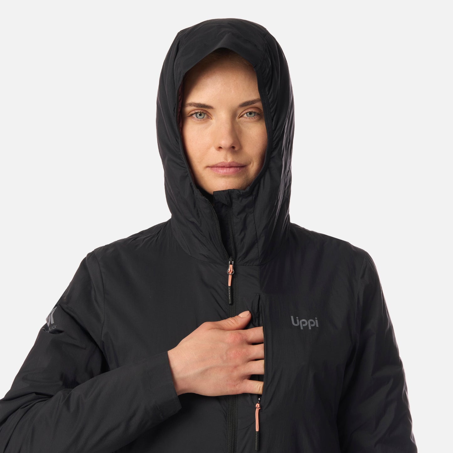 Chaqueta Mujer Spry Steam-Pro Hoody Jacket Negro Lippi