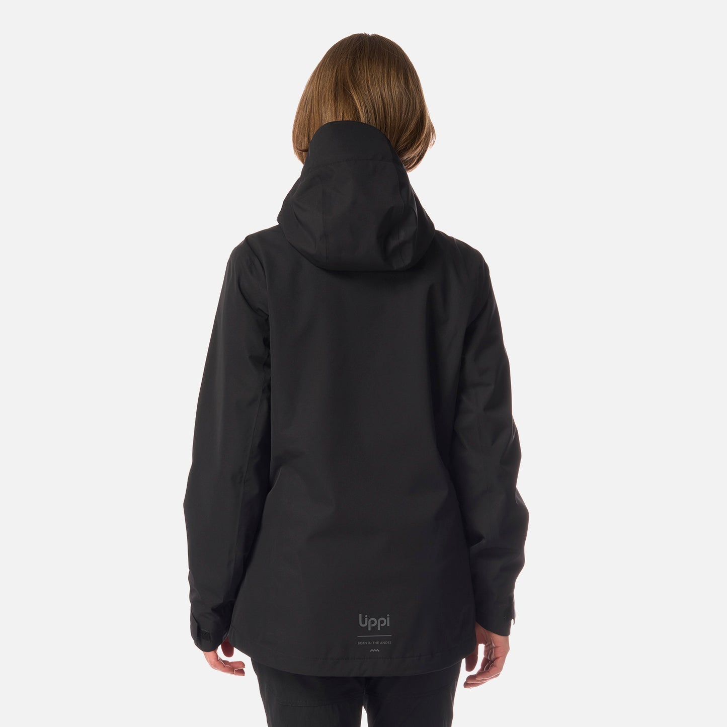 Chaqueta Mujer Tres Cruces Fusion-3 Hoody Jacket Negro Lippi