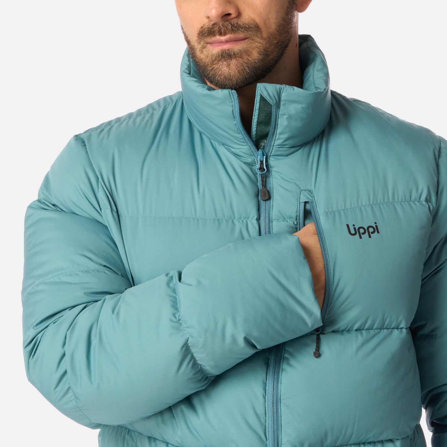 Chaqueta Hombre Urban Down Jacket Petroleo Claro Lippi