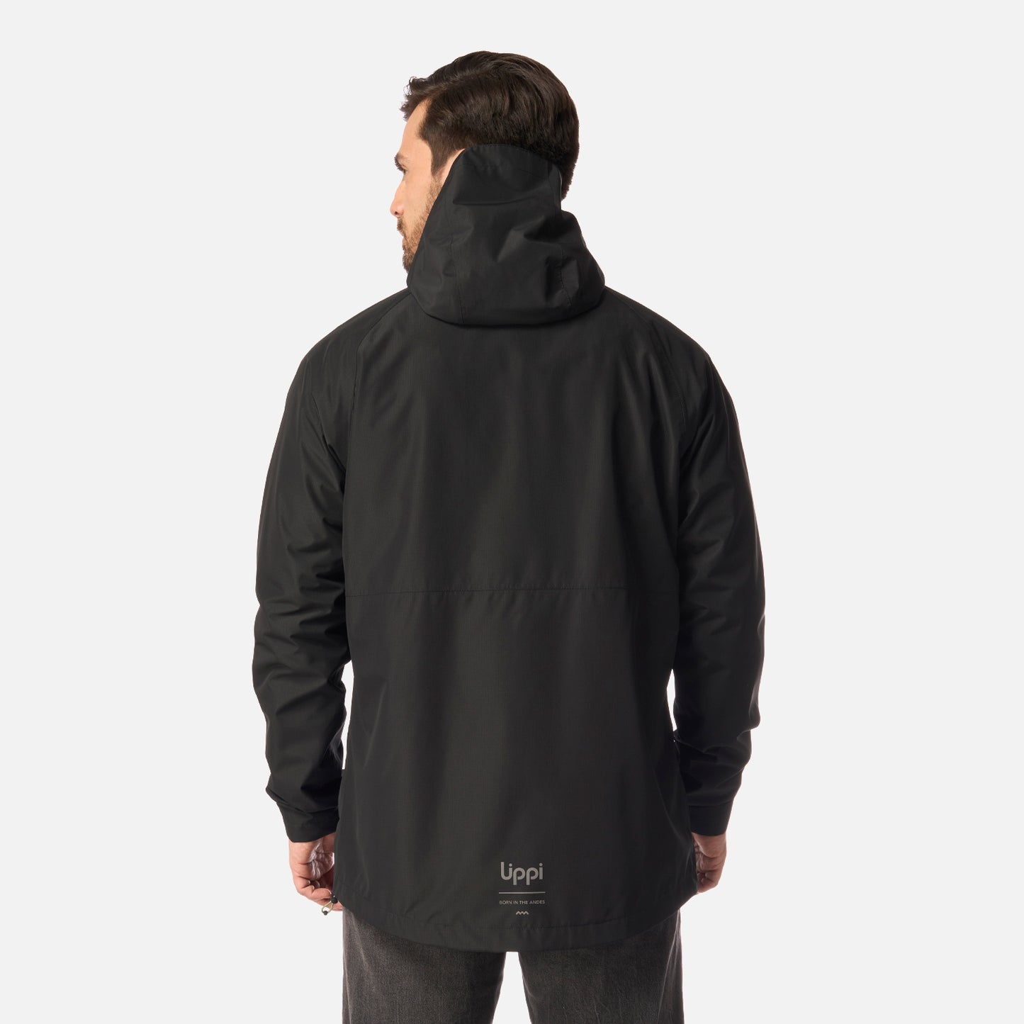 Chaqueta Hombre Lake Fusion 3 B-Dry Jacket Negro Lippi