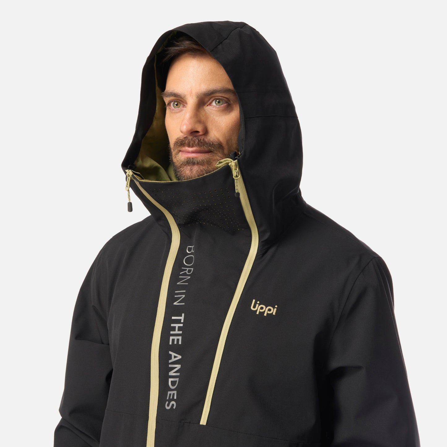Chaqueta Hombre SkiVenture B-Dry Hoody Jacket Negro Lippi