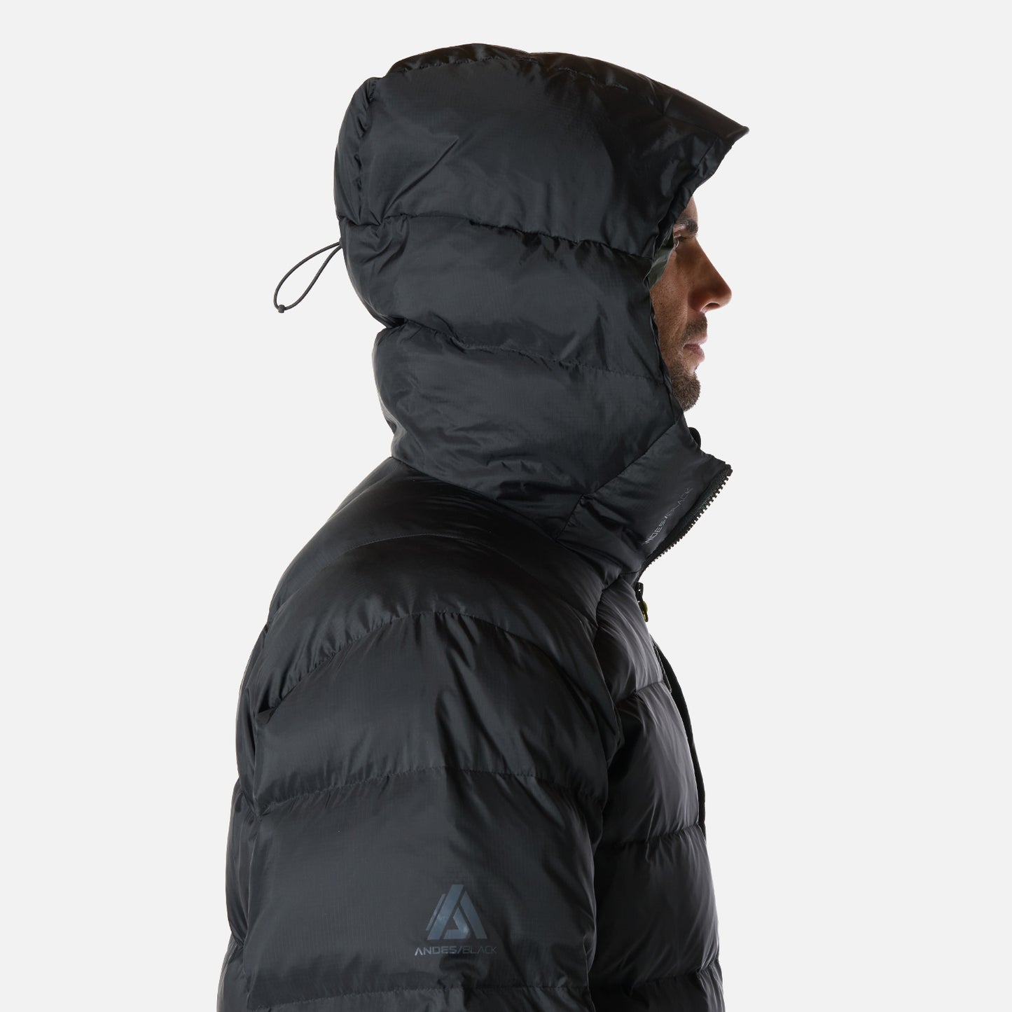 Chaqueta Hombre Rokko Down Hoody Jacket Negro Lippi