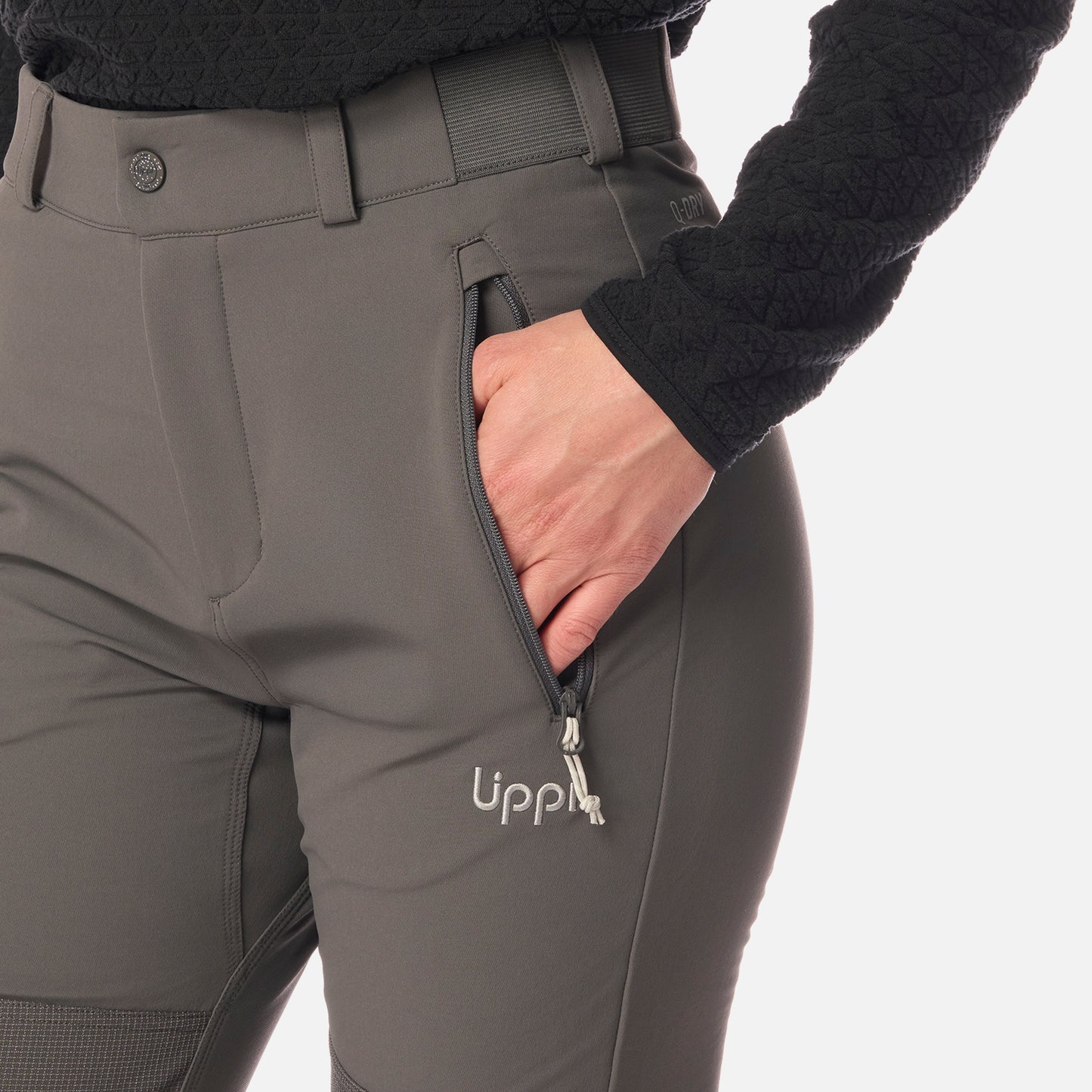 Pantalón Mujer Shelter Softshell Pants Gris Medio Lippi