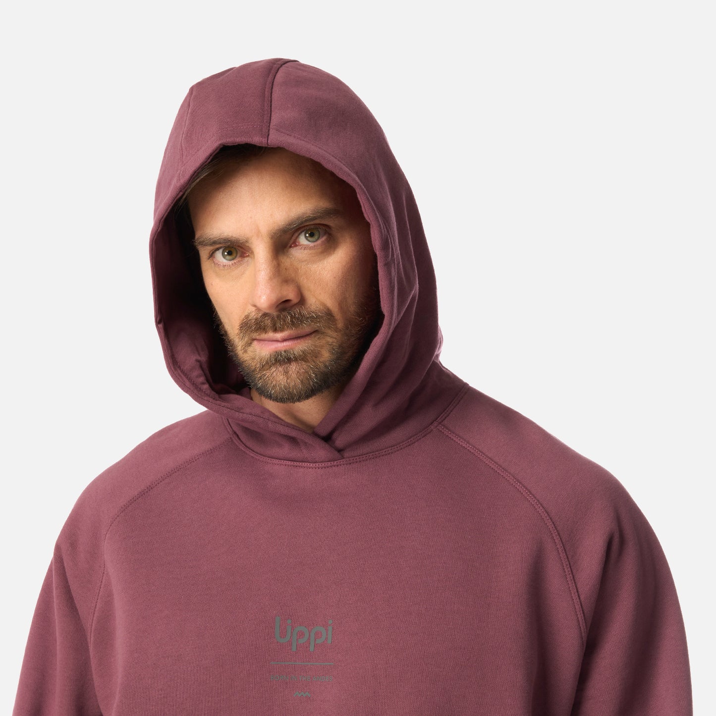 Polerón Hombre Ulmo Hoody Sweatshirt Vino Lippi