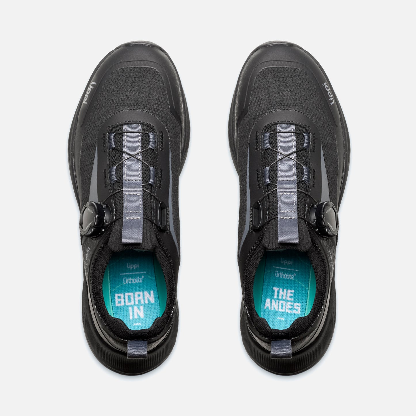 Zapatilla Mujer Light Knit Twist Negro Lippi