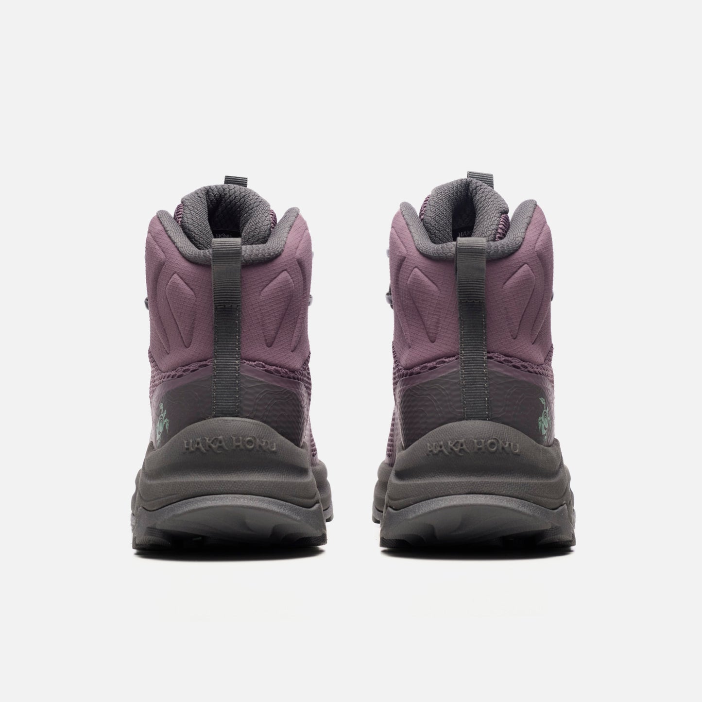 Zapatilla Mujer Huillin Alto Morado / Verde Agua Haka Honu