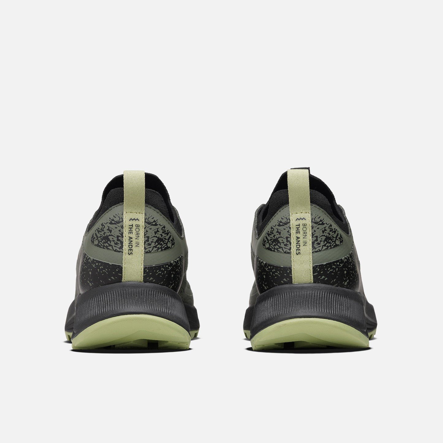 Zapatilla Hombre Light Knit Negro / Verde Lippi