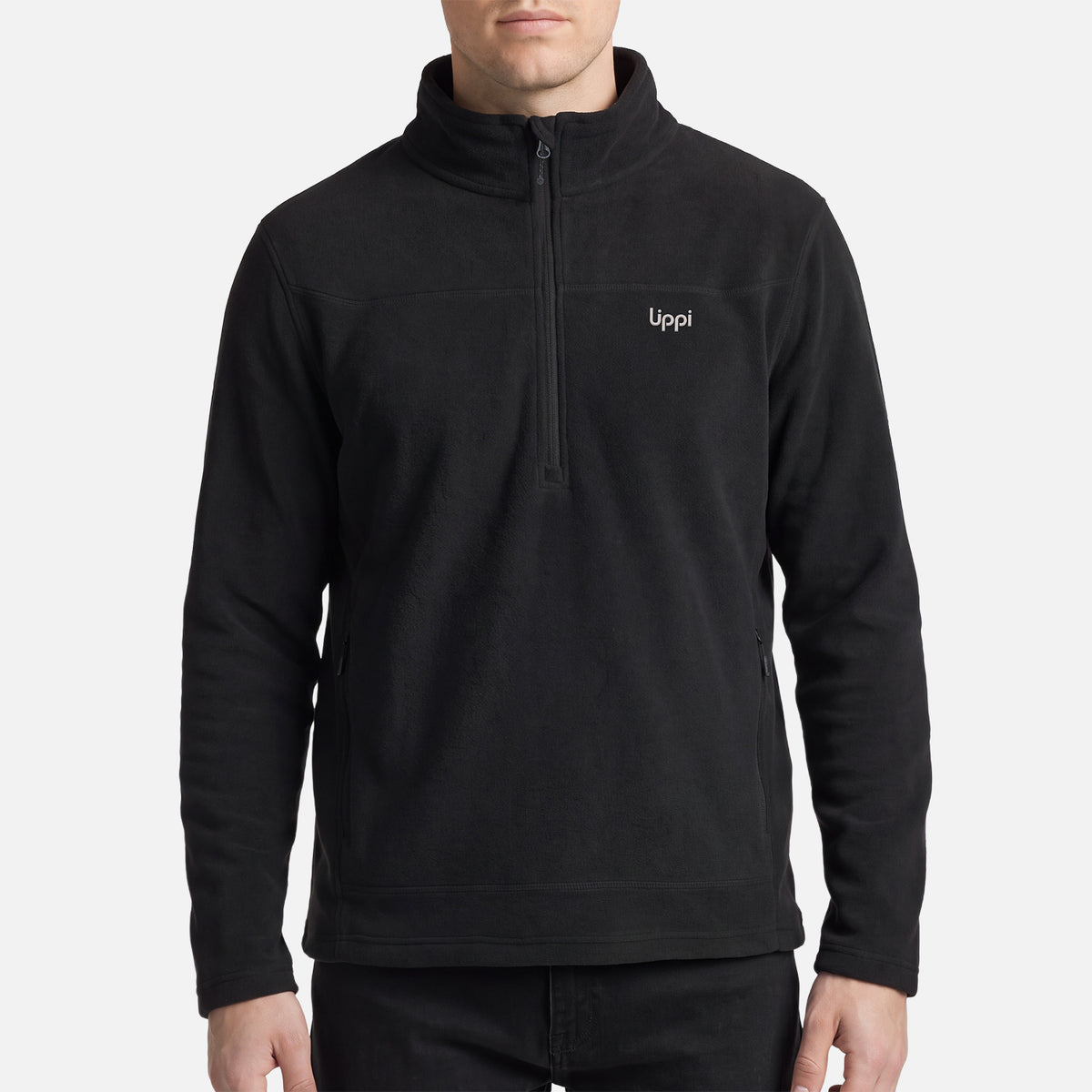 Polar Hombre Elemental Therm-Pro 1/4 Zip Negro Lippi