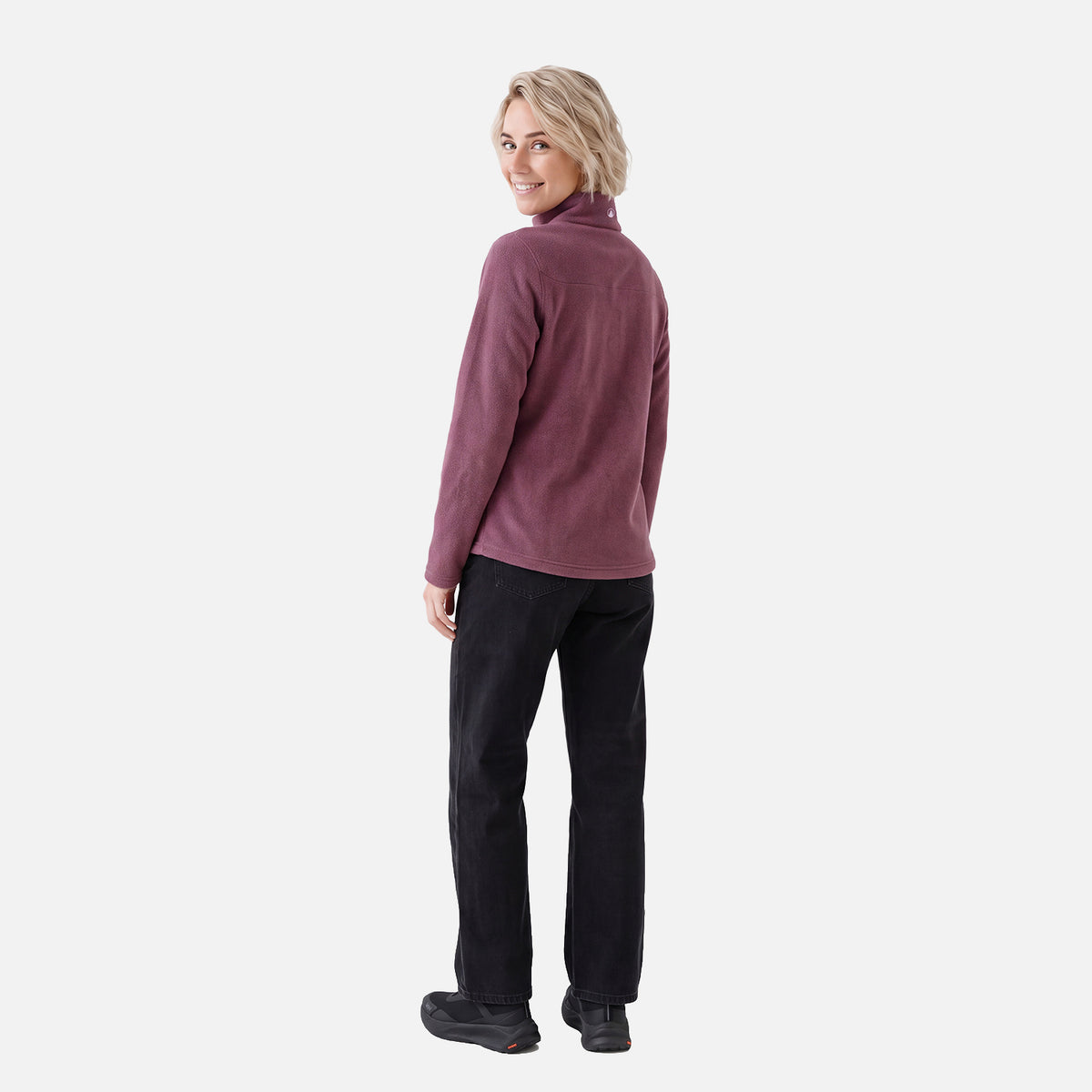 Polar Mujer Elemental Therm-Pro Full Zip Vino Lippi