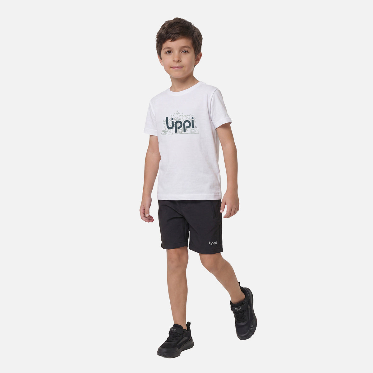 Polera Niño Ulmo T-Shirt Blanco Lippi