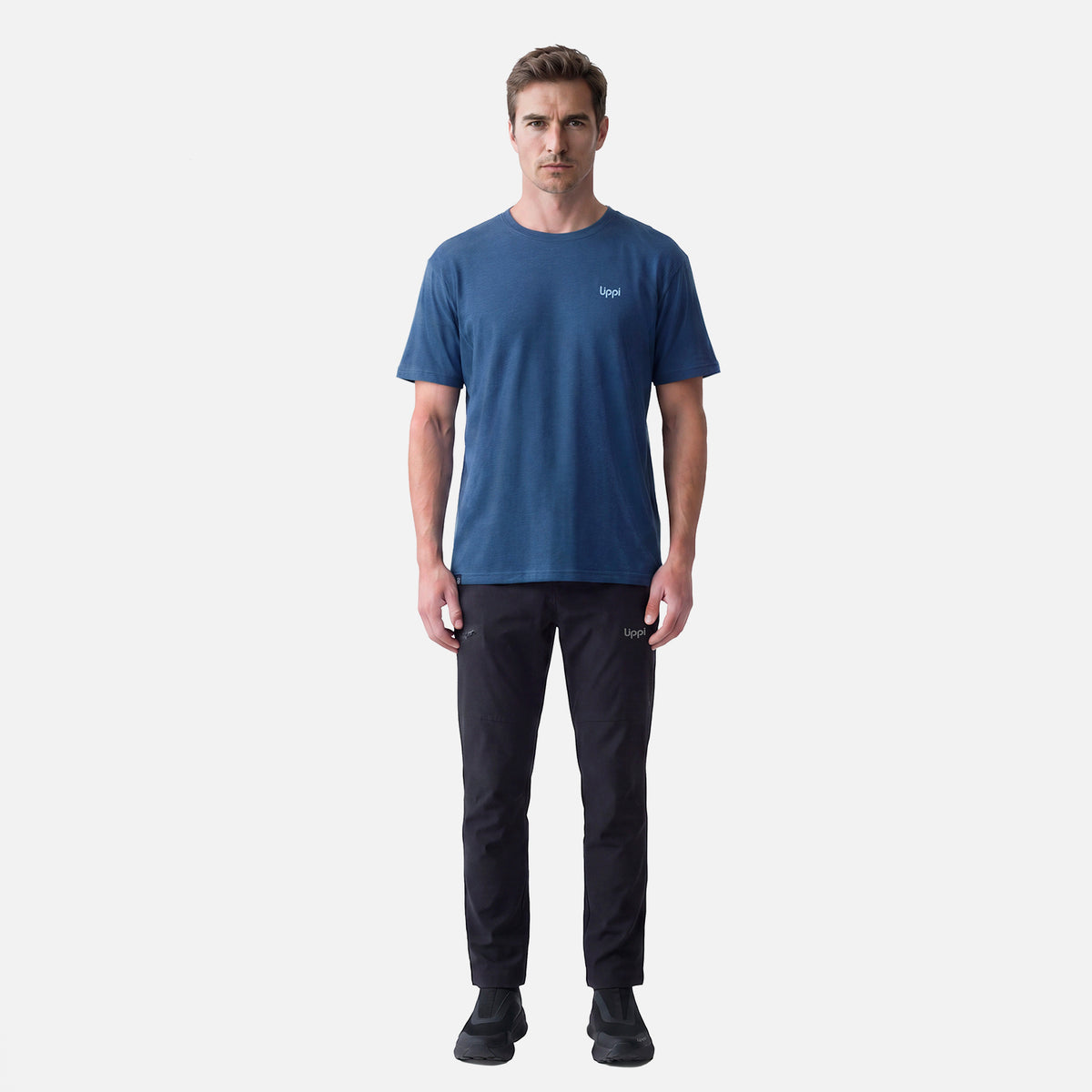 Polera Hombre Ulmo Back Print T-Shirt Azul Oscuro Lippi