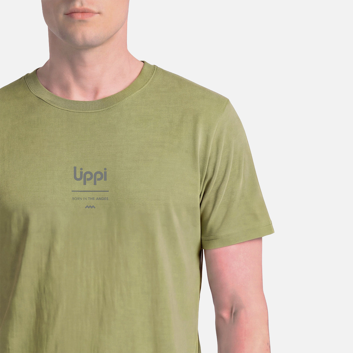 Polera Hombre Ulmo Sorona T-Shirt Verde Lippi