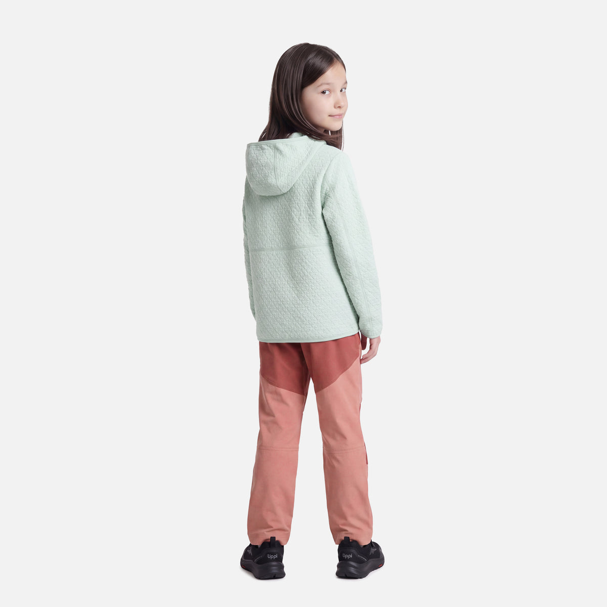 Polerón Niña Saltamontes Nano-F 1/4 Zip Hoody Jade Lippi