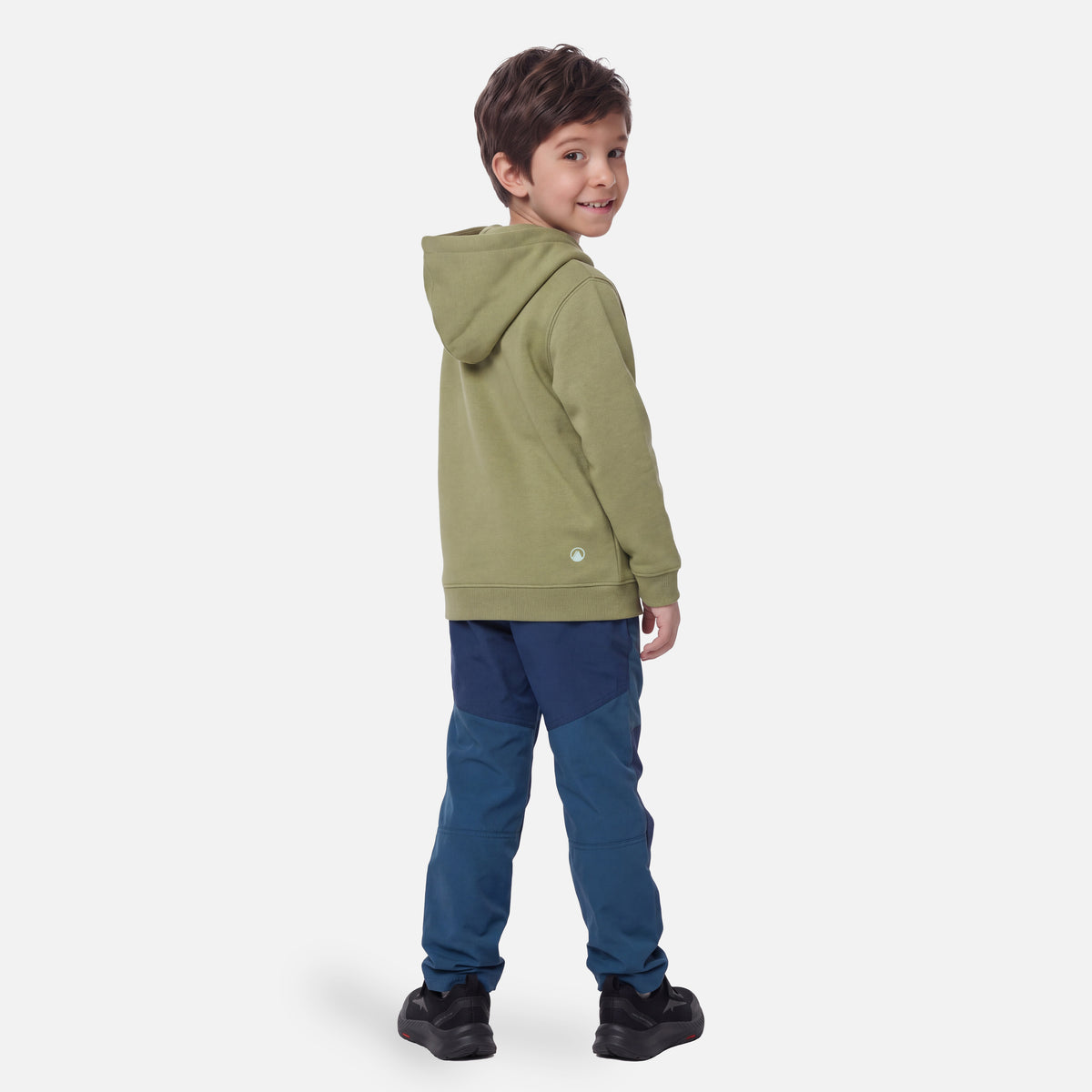 Polerón Niño Ulmo Hoody Sweatshirt Verde Lippi