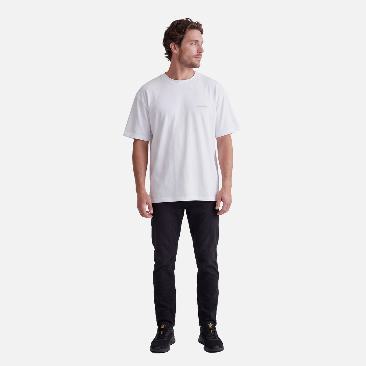 Polera Hombre Polo Blanco Haka Honu