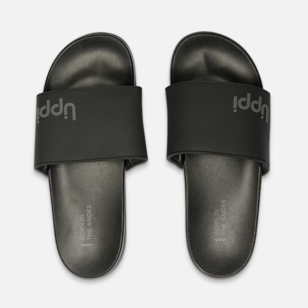 Sandalia Hombre Insigne Slide II Negro Lippi