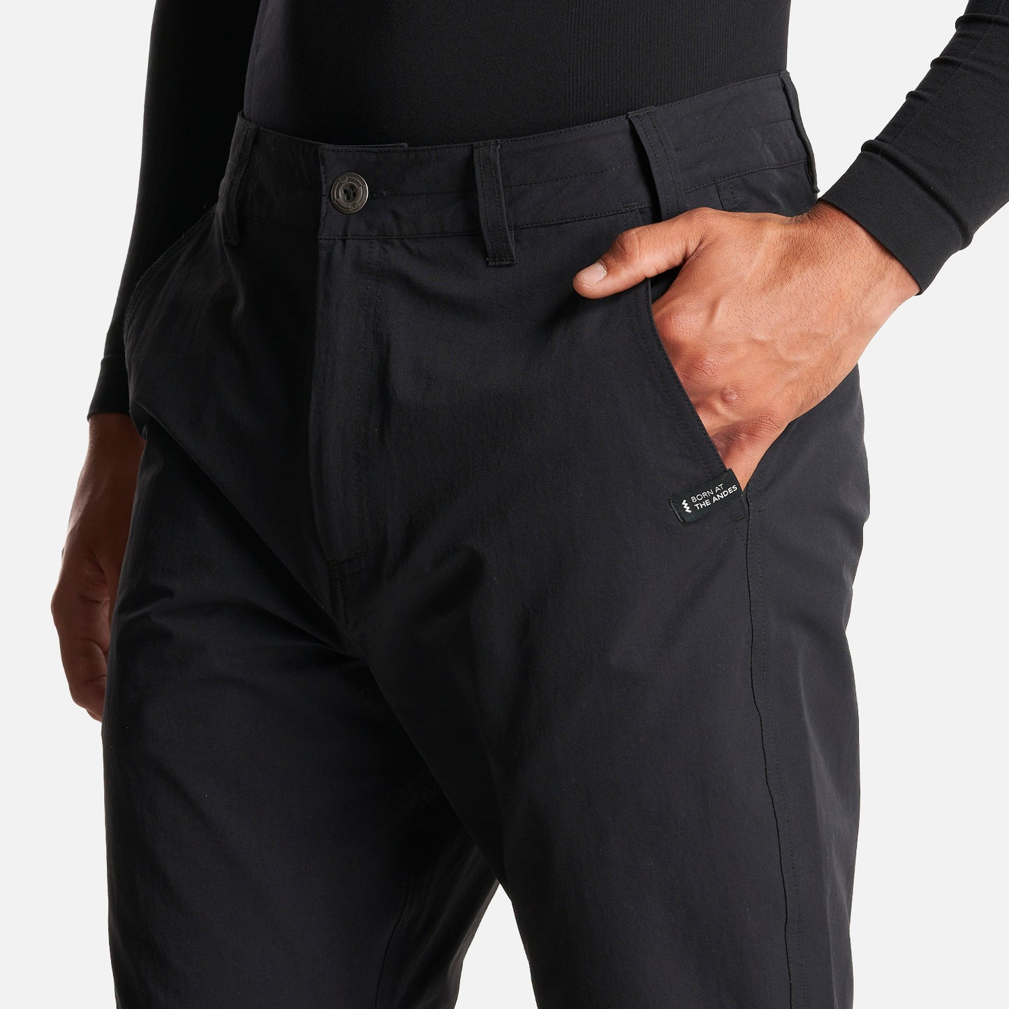 Pantalon Hombre Enduring Mix-2 Q-Dry Pants Negro Lippi