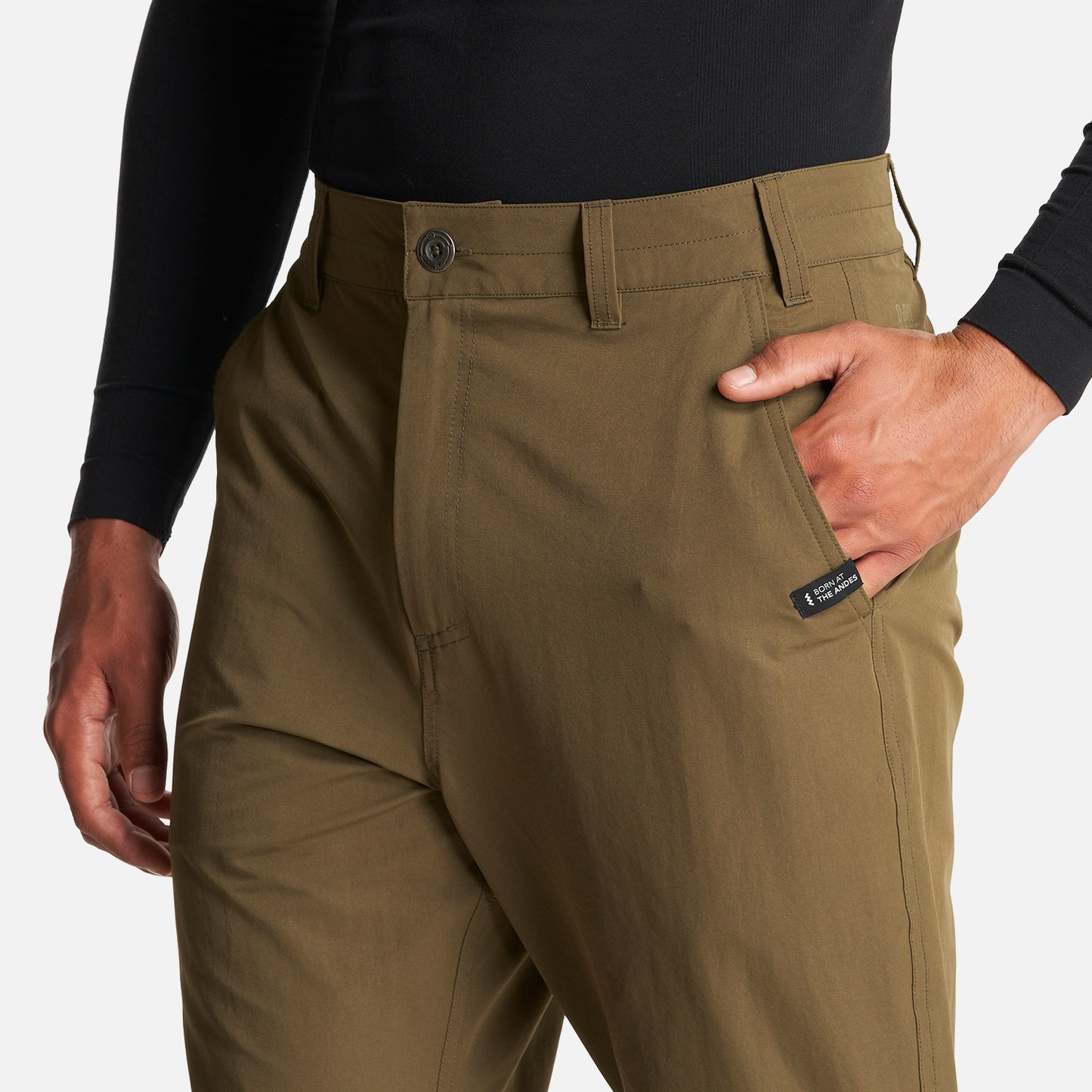 Pantalon Hombre Enduring Mix-2 Q-Dry Pants Verde Oliva Lippi
