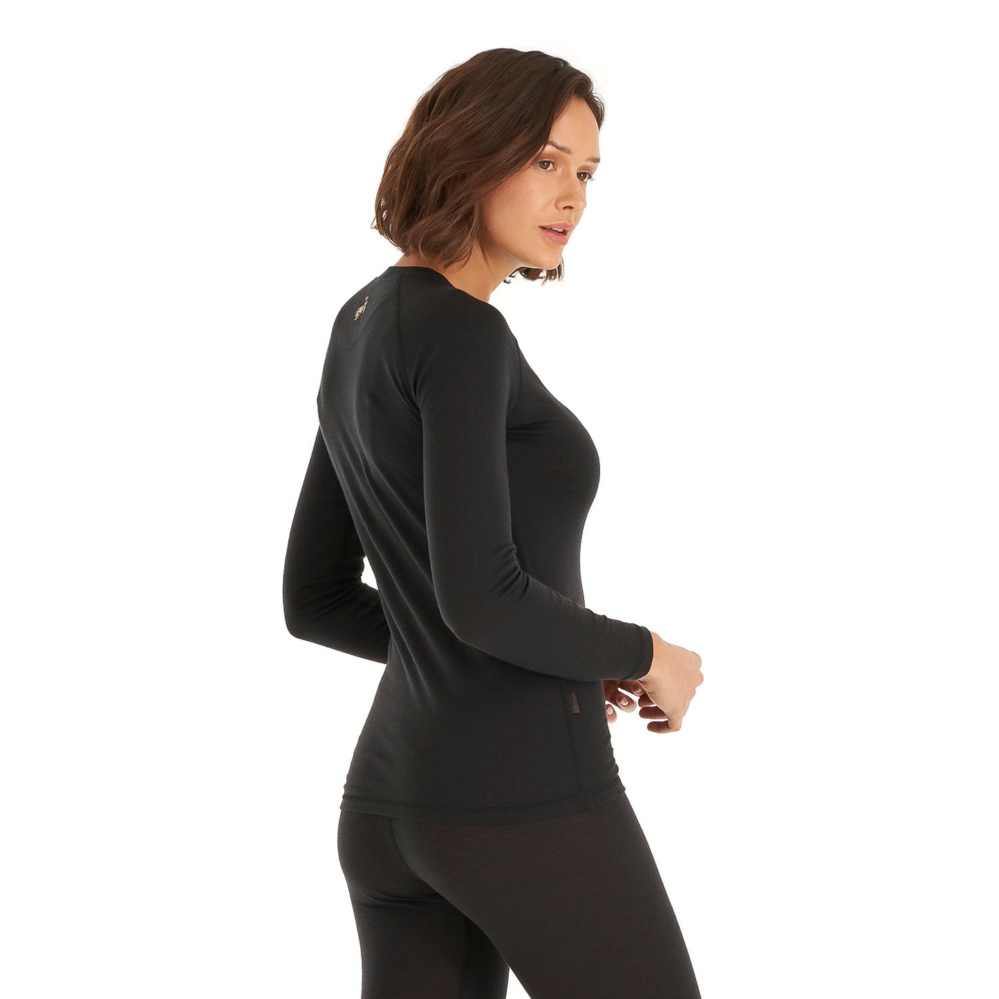 Primera Capa Mujer Carnero Top Negro Haka Honu