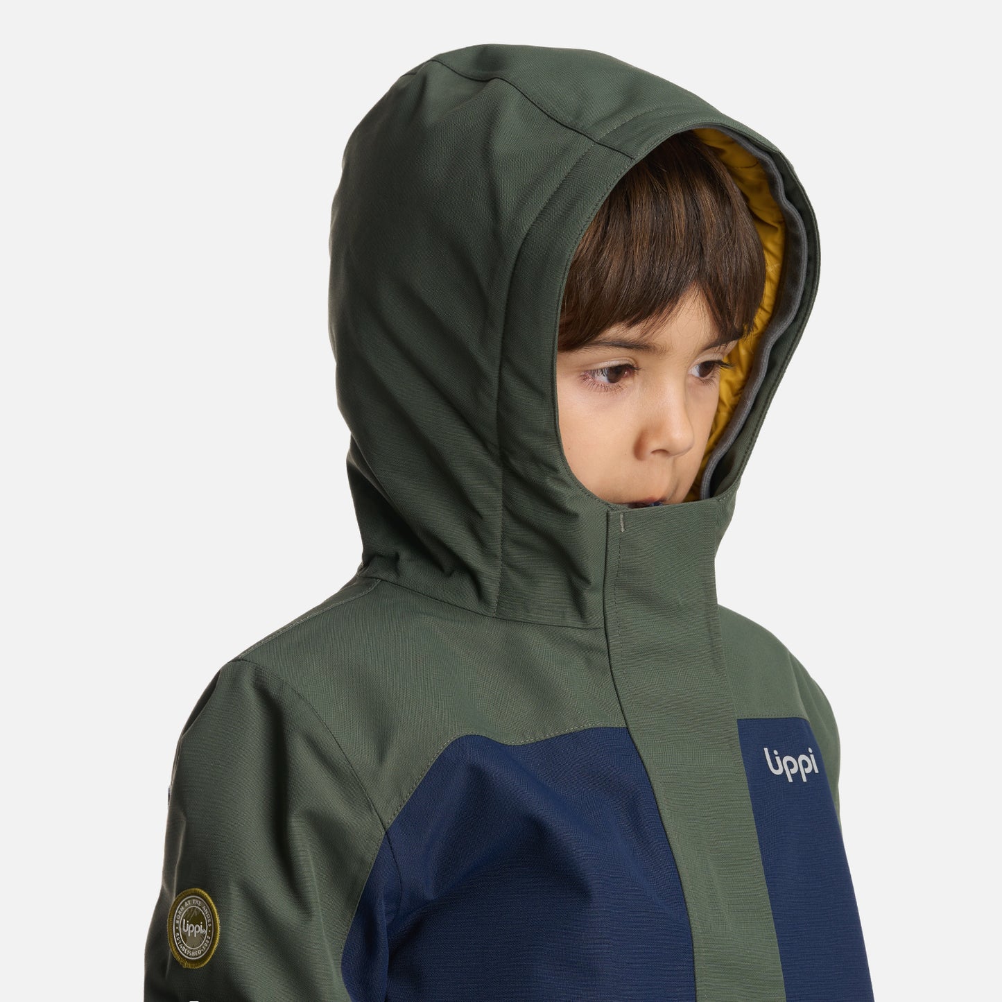 Chaqueta Niño Andes Snow B-Dry Hoody Jacket Azul Marino Lippi