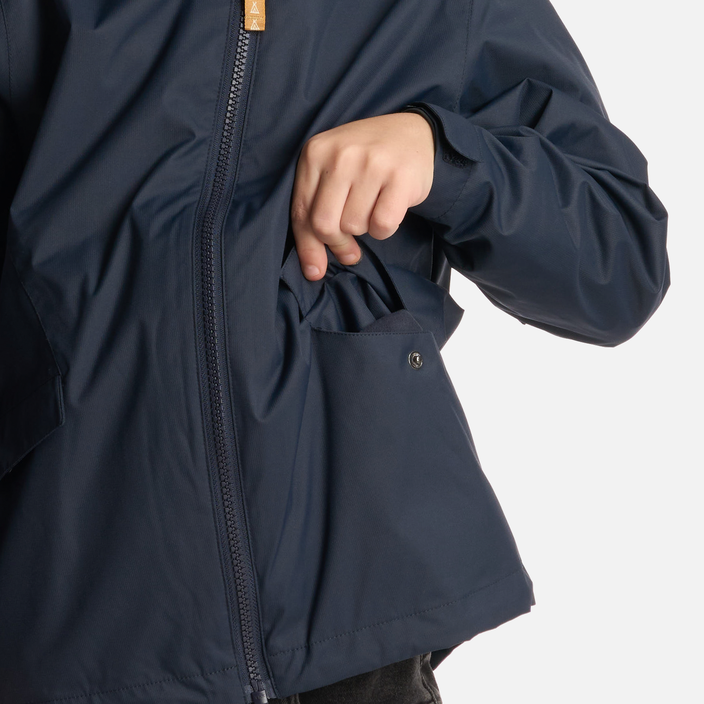 Chaqueta Niño Snowball Fusion-3 Hoody Jacket Azul Marino Lippi