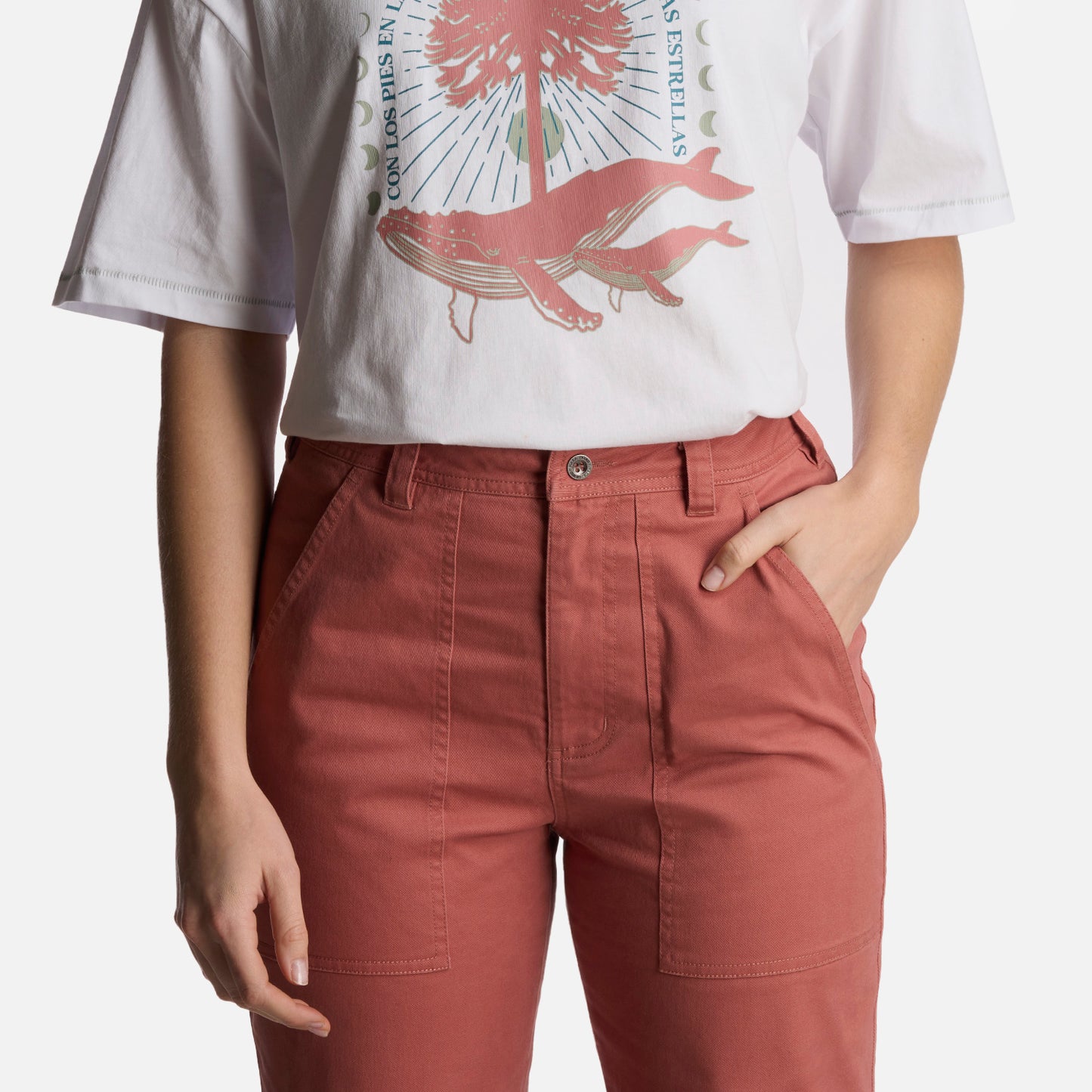 Pantalón Mujer Comoandas Terracota Haka Honu