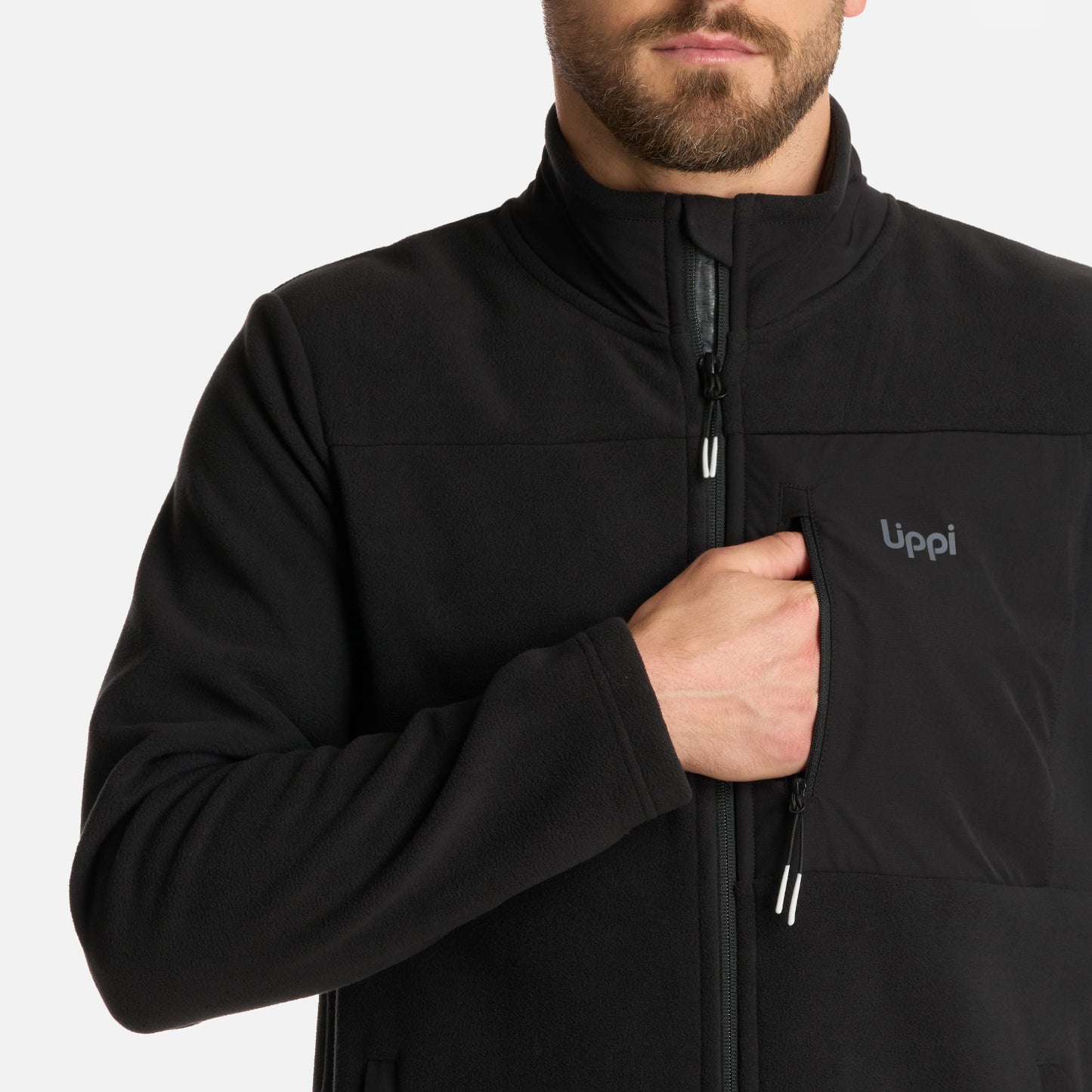 Polar Hombre Creekfront Therm-Pro Hoody Jacket Negro Lippi