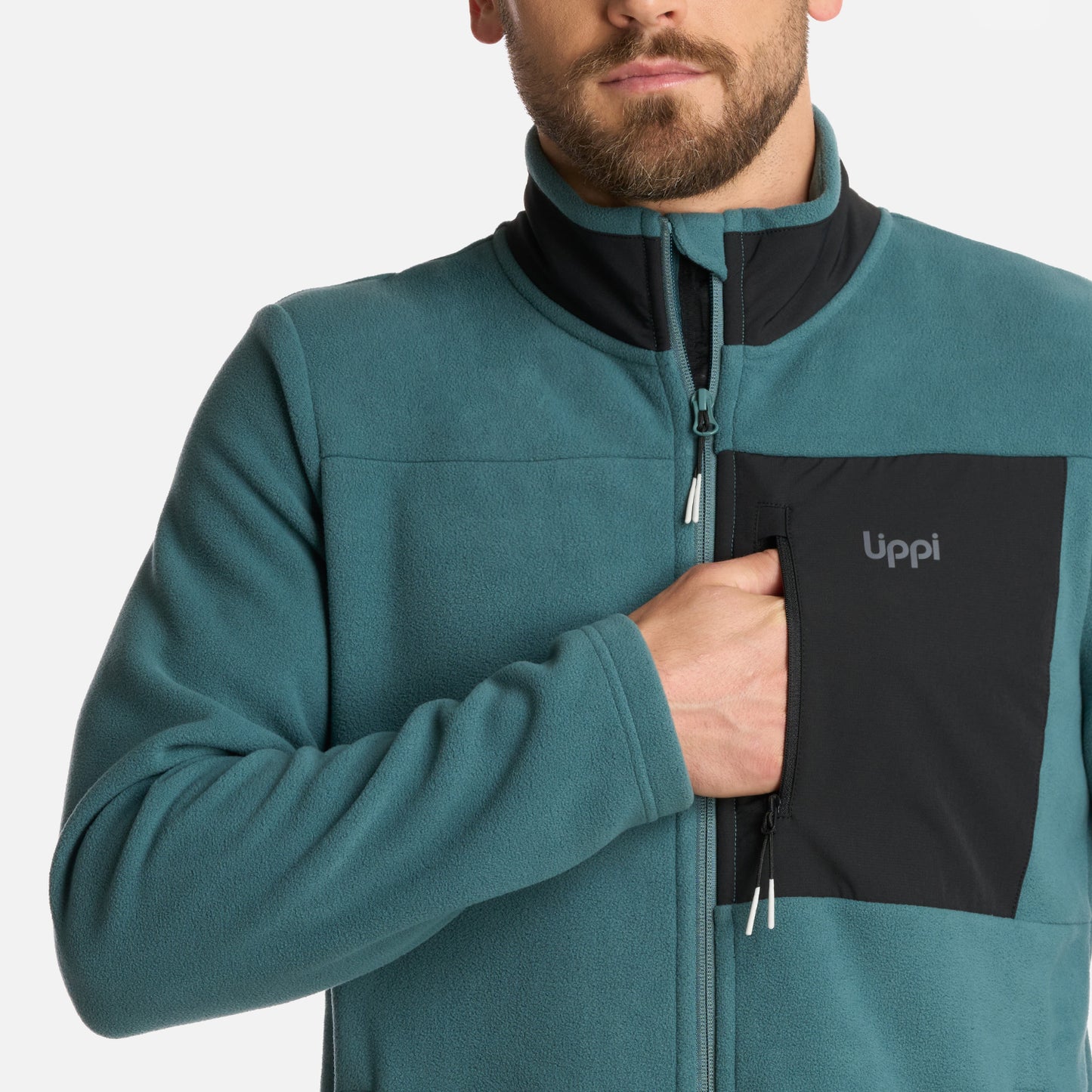 Polar Hombre Creekfront Therm-Pro Hoody Jacket Petroleo Lippi