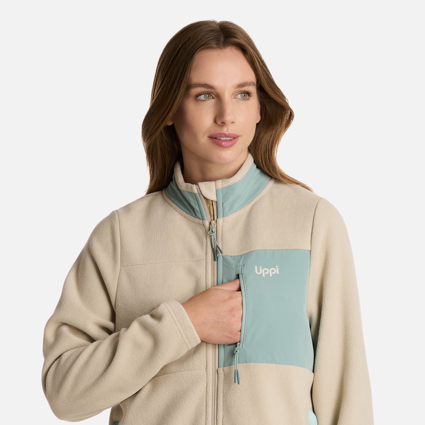 Polar Mujer Creekfront Therm-Pro Hoody Jacket Crudo Lippi