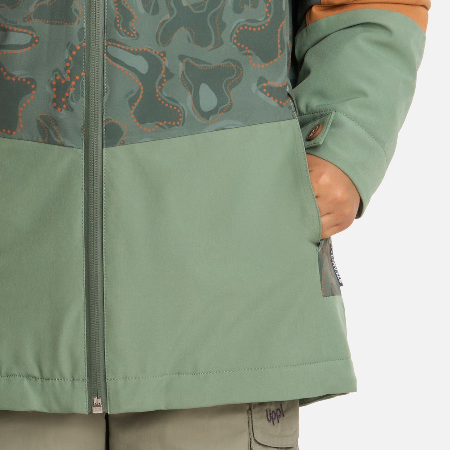 Chaqueta Niño Sierra Nevada B-Dry Steam-Pro Hoody Jacket Jade Oscuro Lippi