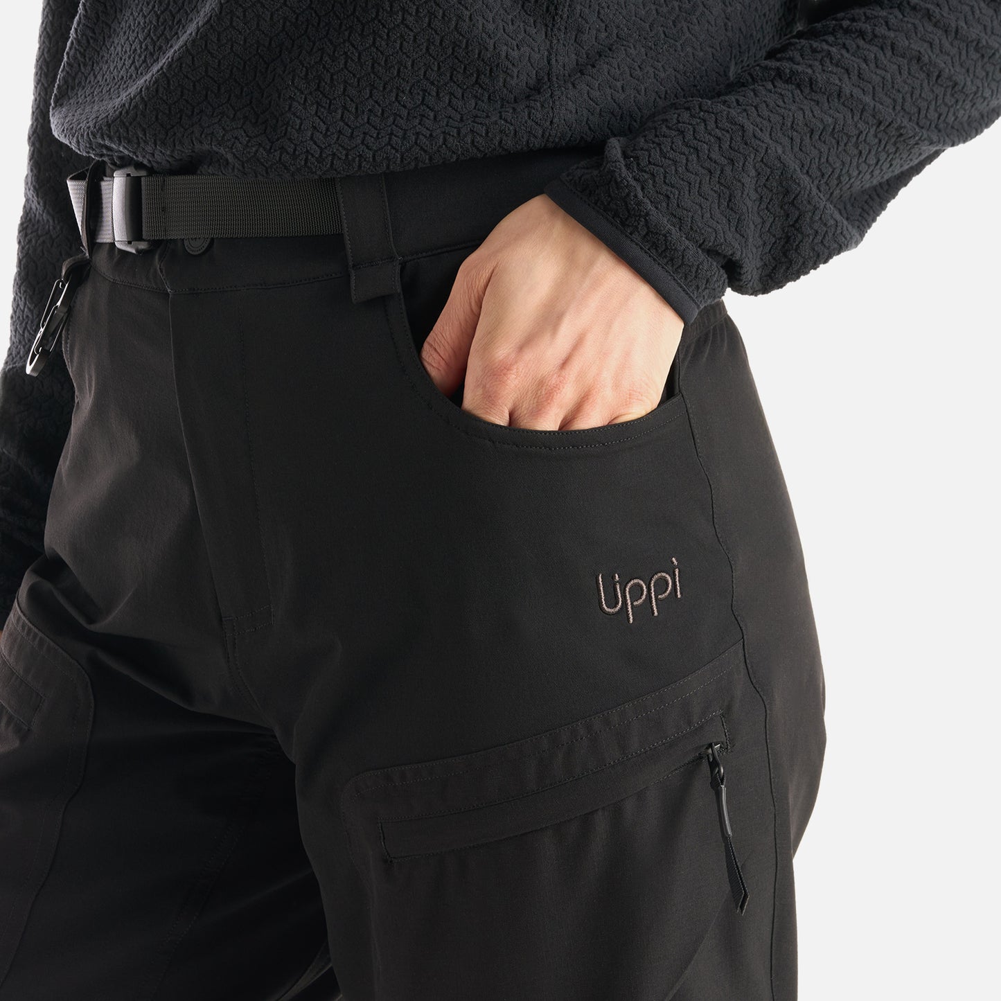 Pantalón Mujer Wollaston Mix-2 Pants Negro Lippi