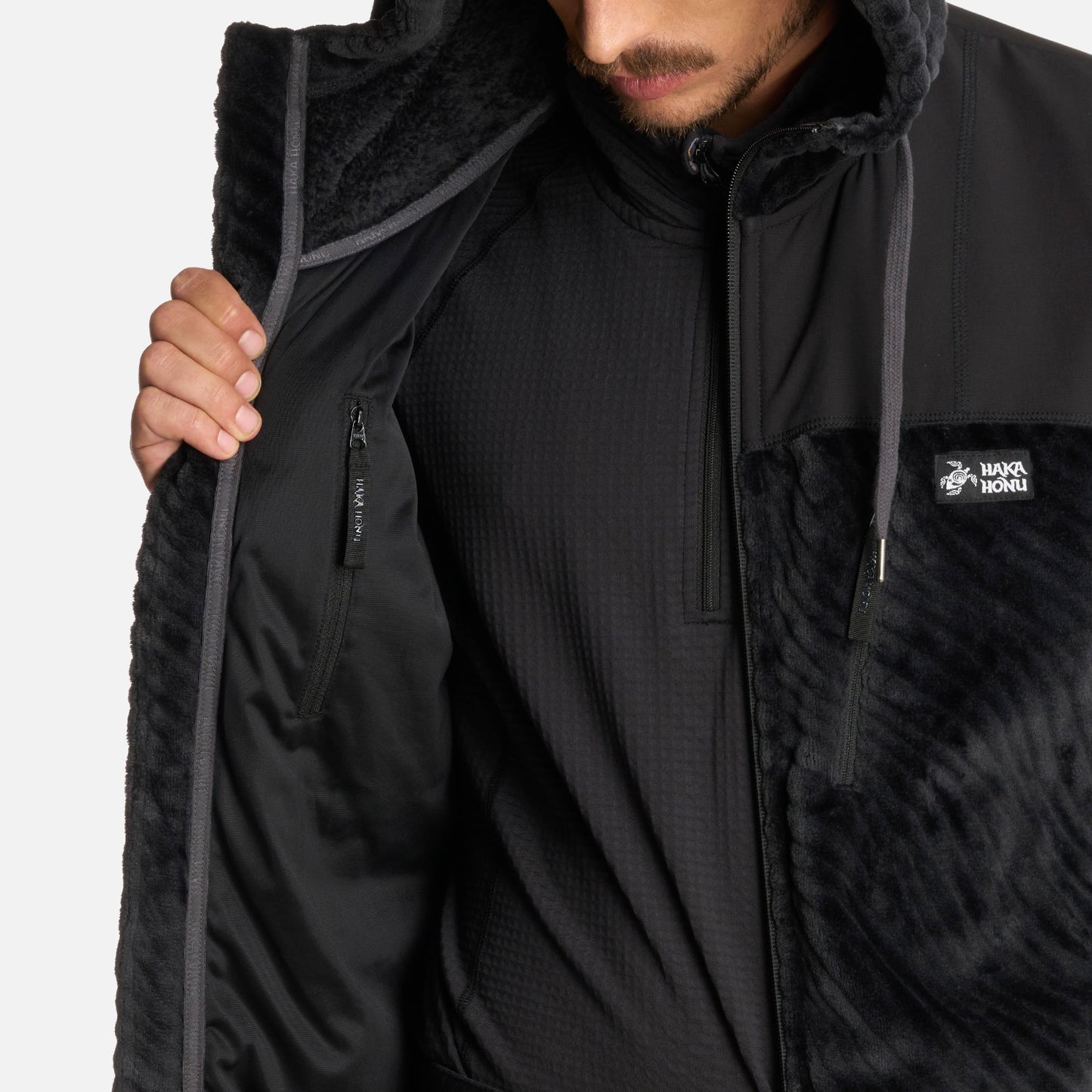 Polerón Hombre Polaroid Negro Haka Honu