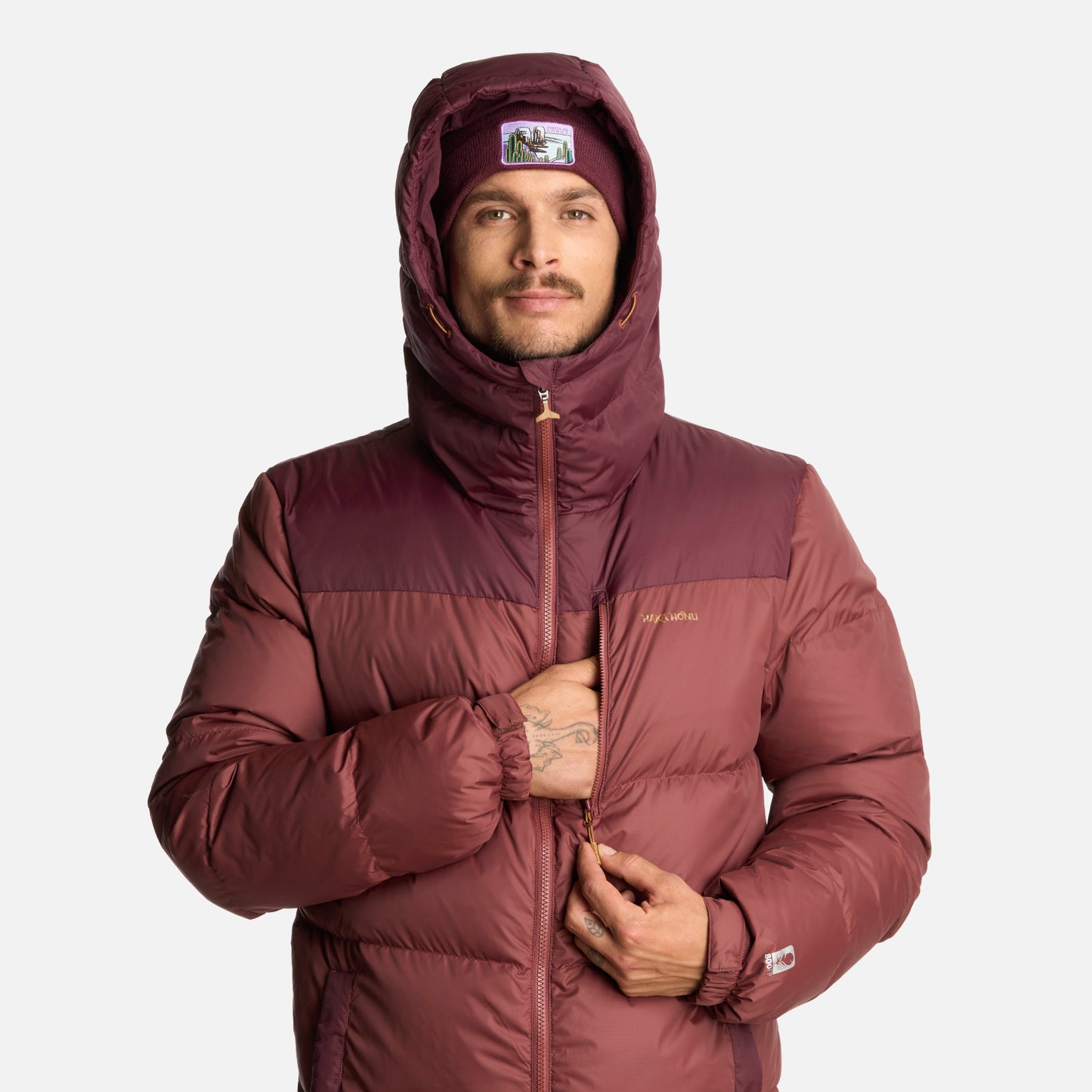 Chaqueta Hombre Campo Base Vino Haka Honu