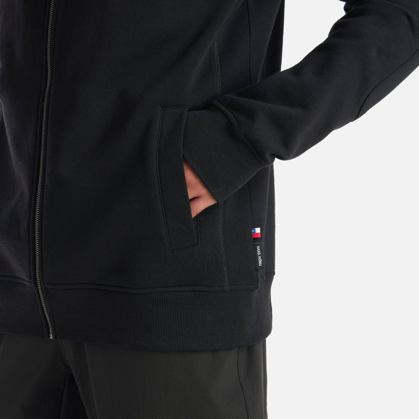 Polerón Hombre Ninja Negro Haka Honu