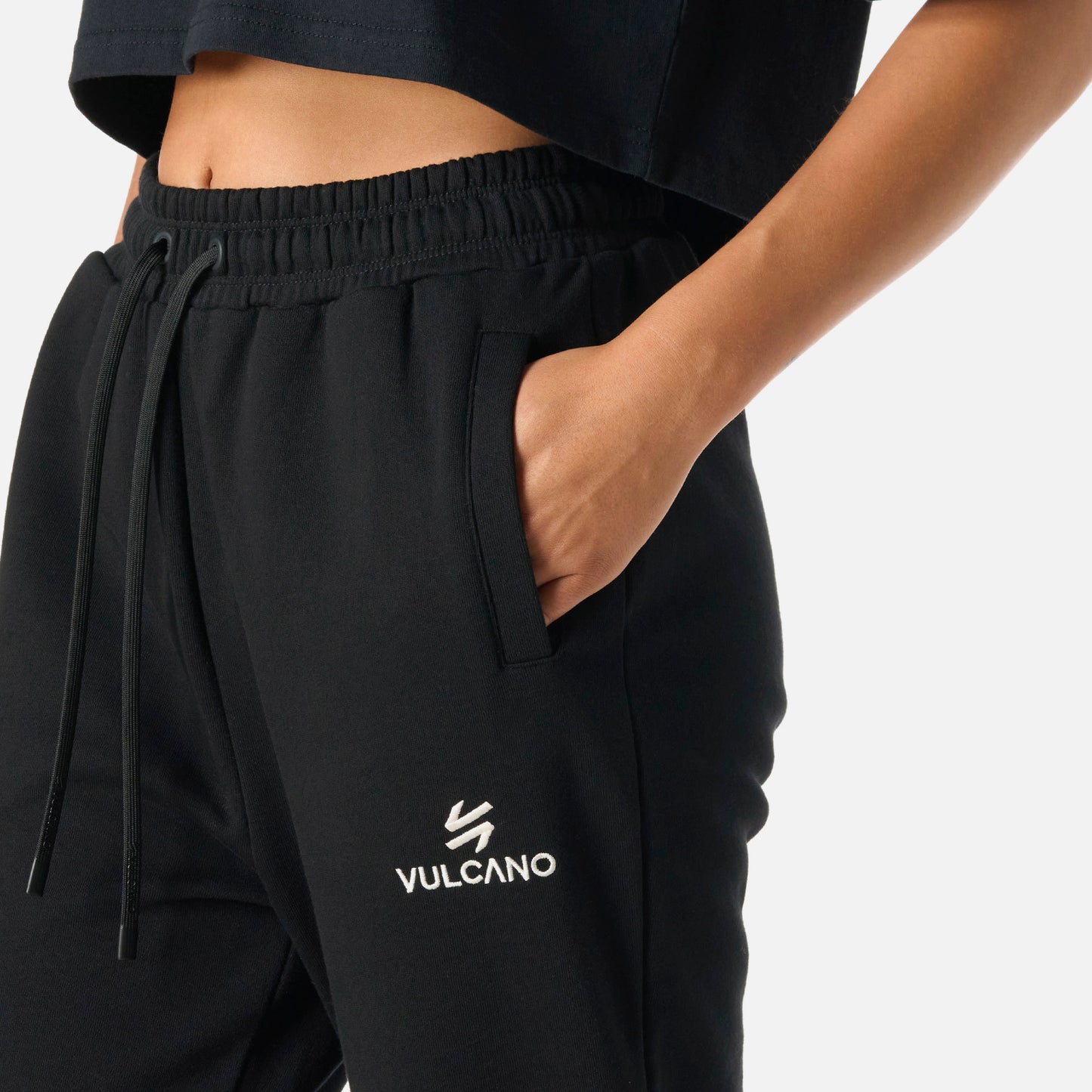 Pantalón Mujer Cool Down Jogger Pants Negro Vulcano