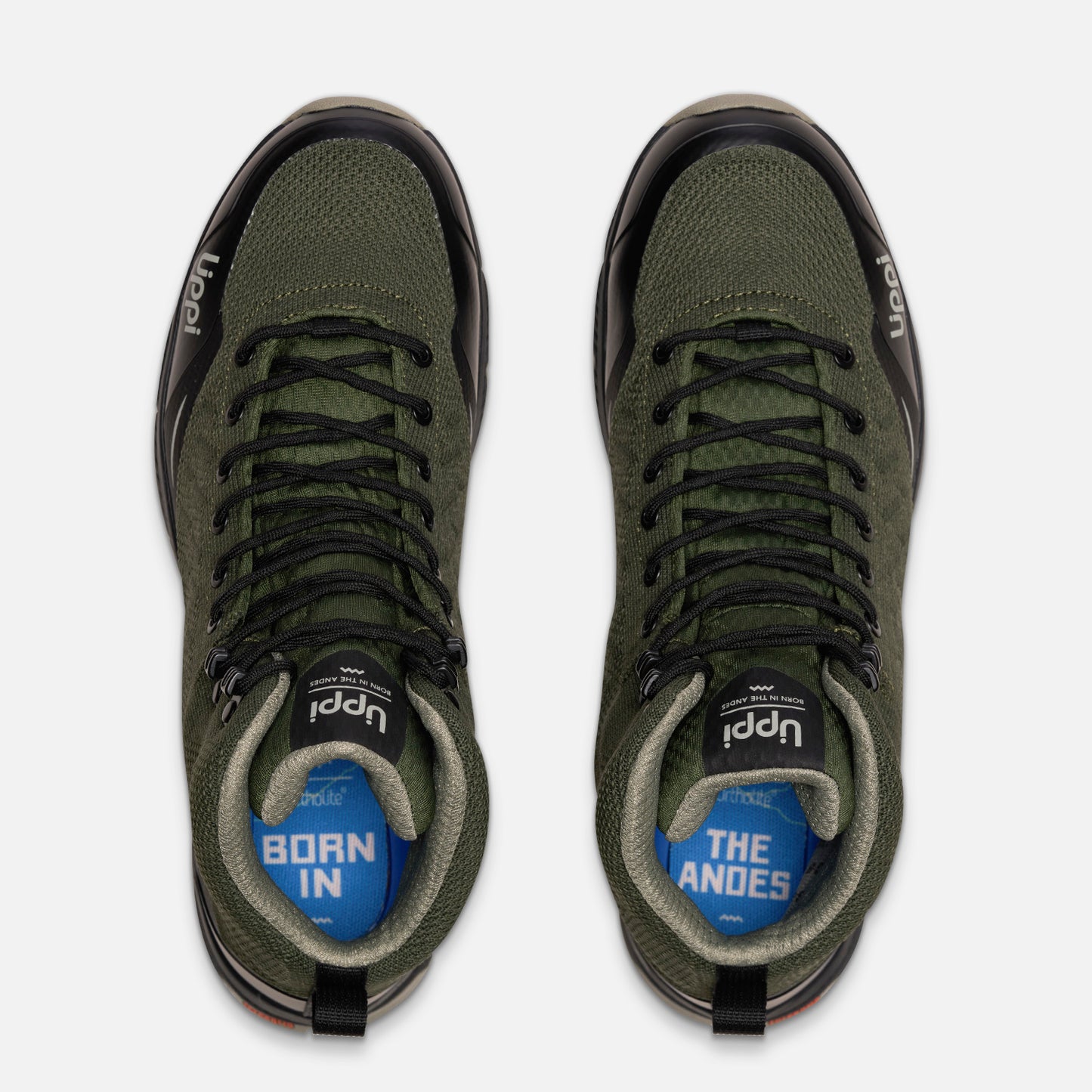 Botín Hombre Light Rock Mid Eco Verde Lippi