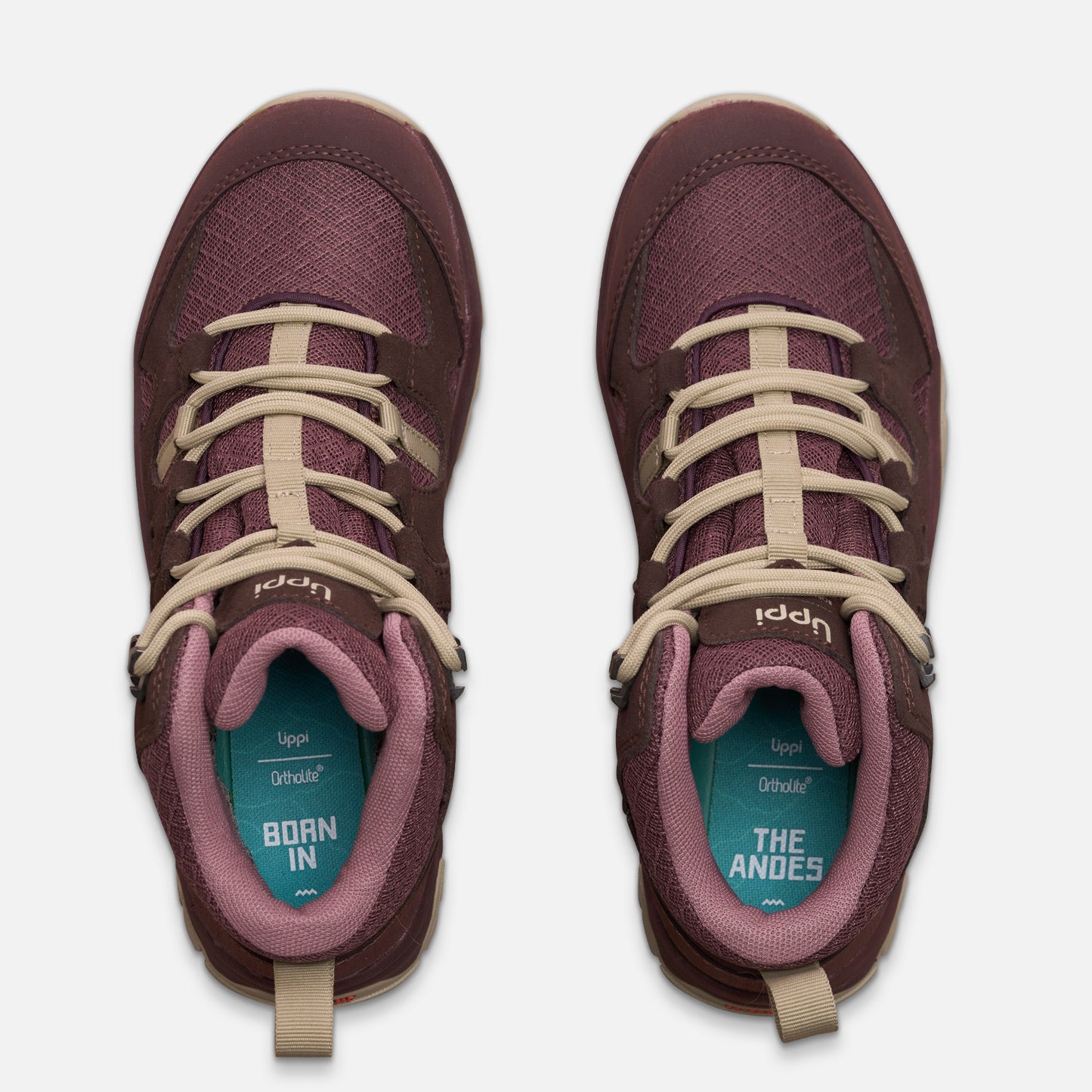 Botín Mujer Tellus Mid Uva Oscuro Lippi