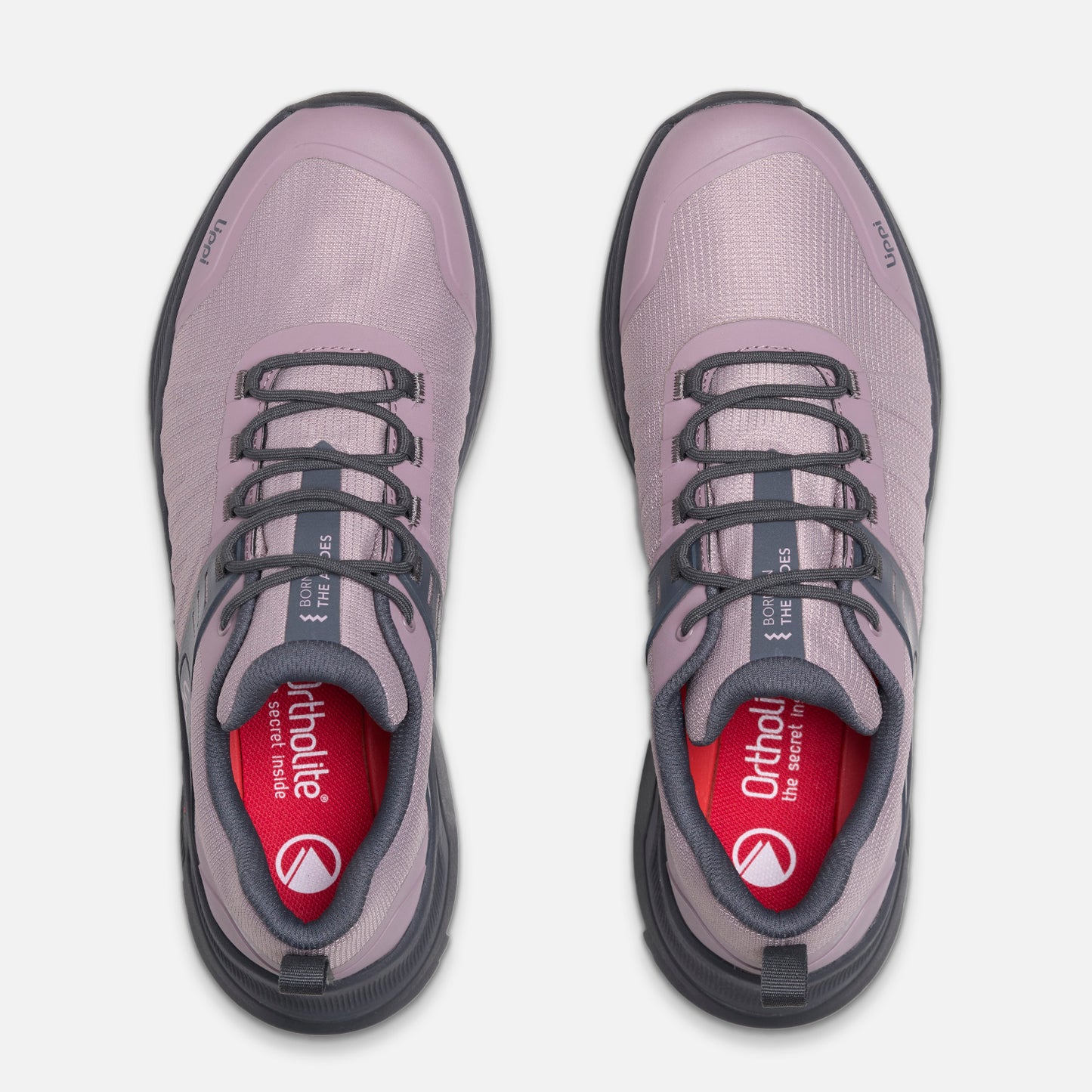 Zapatilla Mujer Vulcano Iron Stone B-dry Morado Grisaceo Lippi