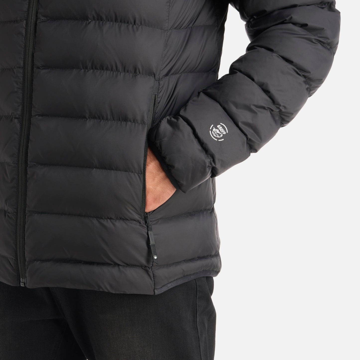 Chaqueta Hombre Vertex Down Hoody Jacket Negro Lippi