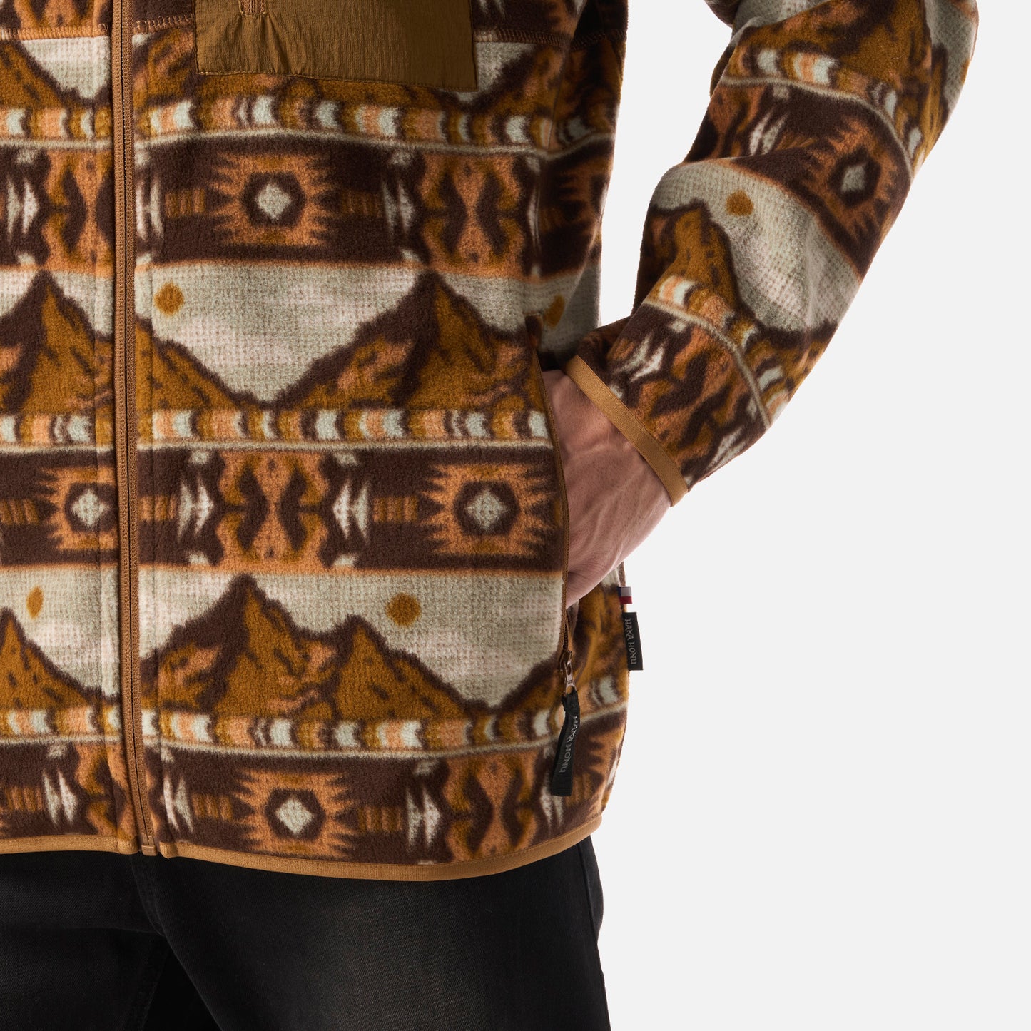 Polar Hombre Ruil Print Mostaza Haka Honu