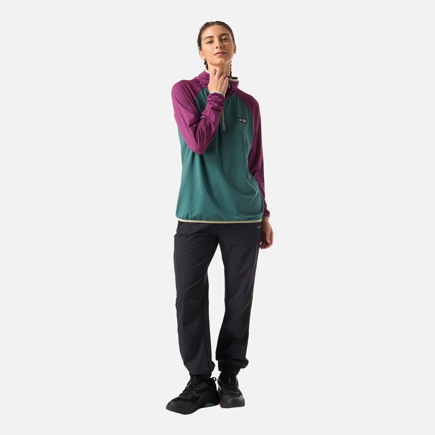 Polerón Mujer Taina Pro Petroleo Haka Honu