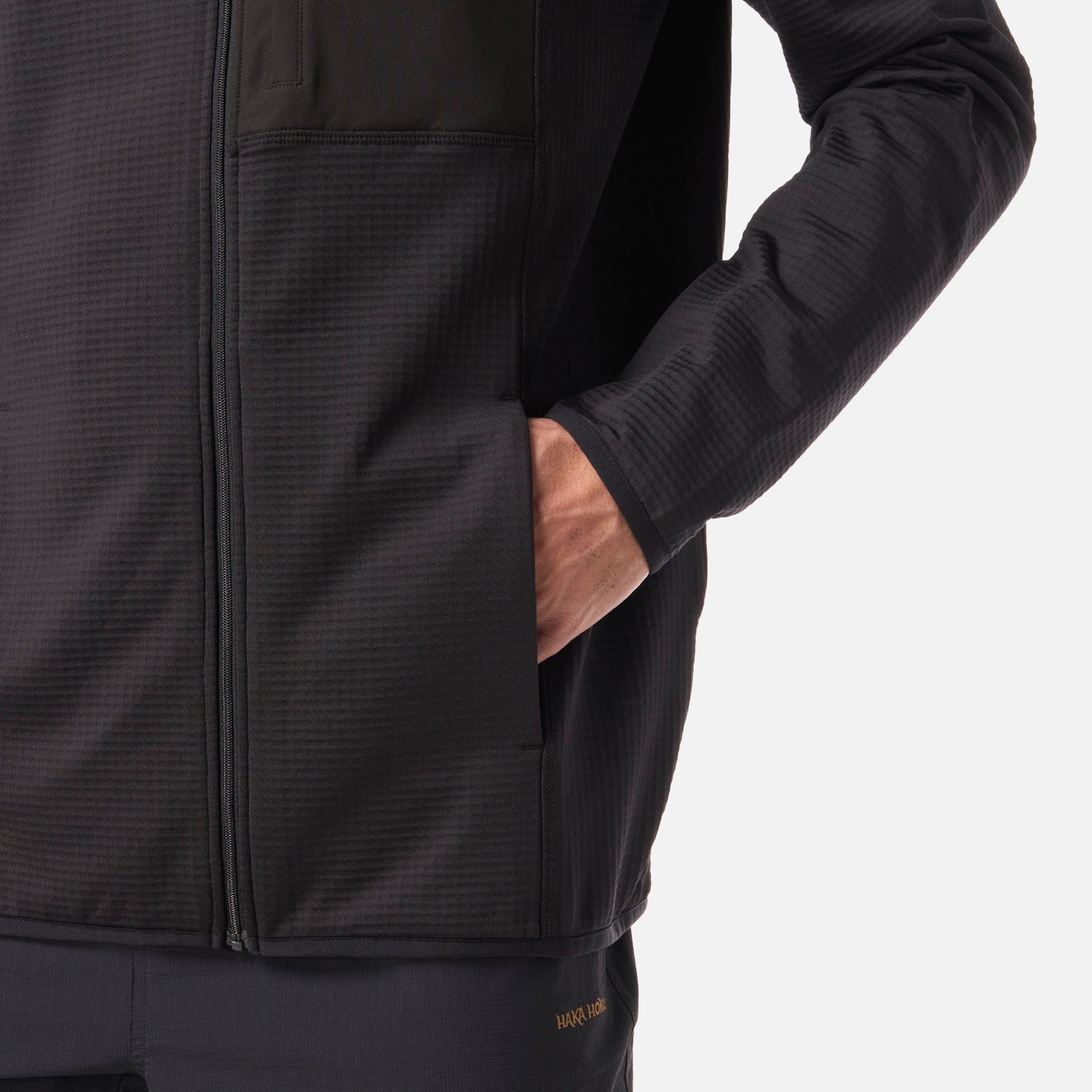 Polerón Hombre Taina Full Zip Negro Haka Honu