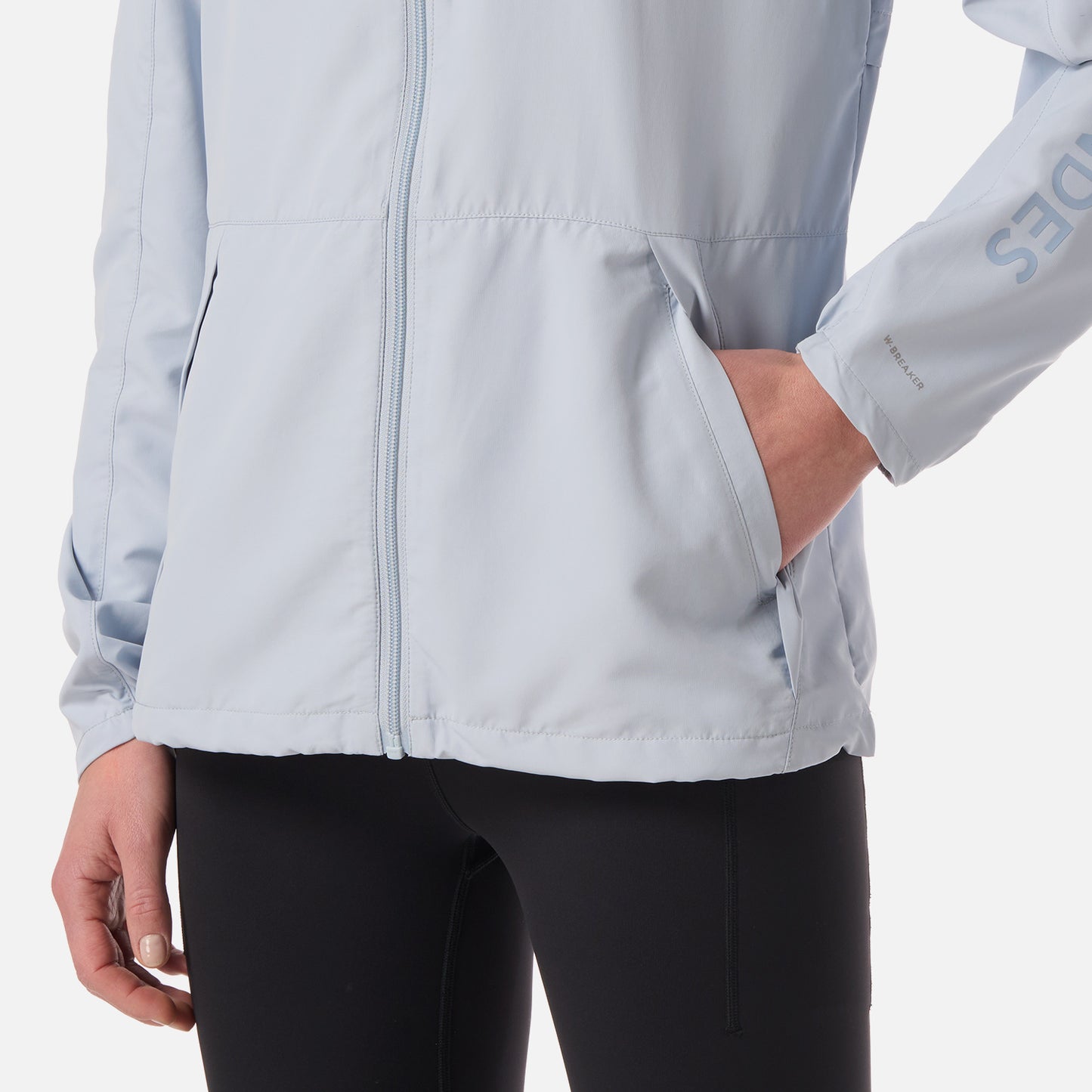 Chaqueta Mujer Nightfall Windbreaker Hoody Jacket Celeste Lippi