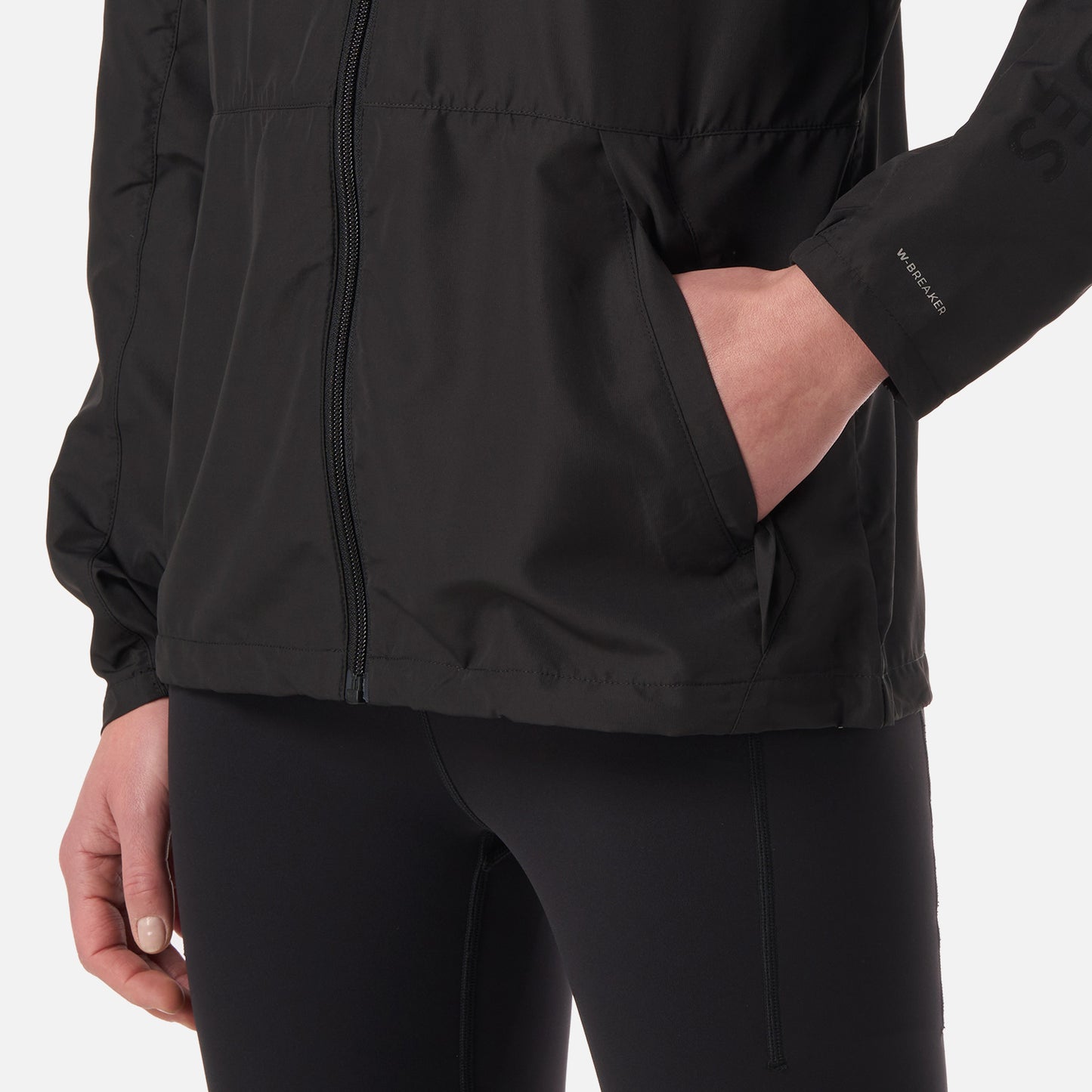 Chaqueta Mujer Nightfall Windbreaker Hoody Jacket Negro Lippi