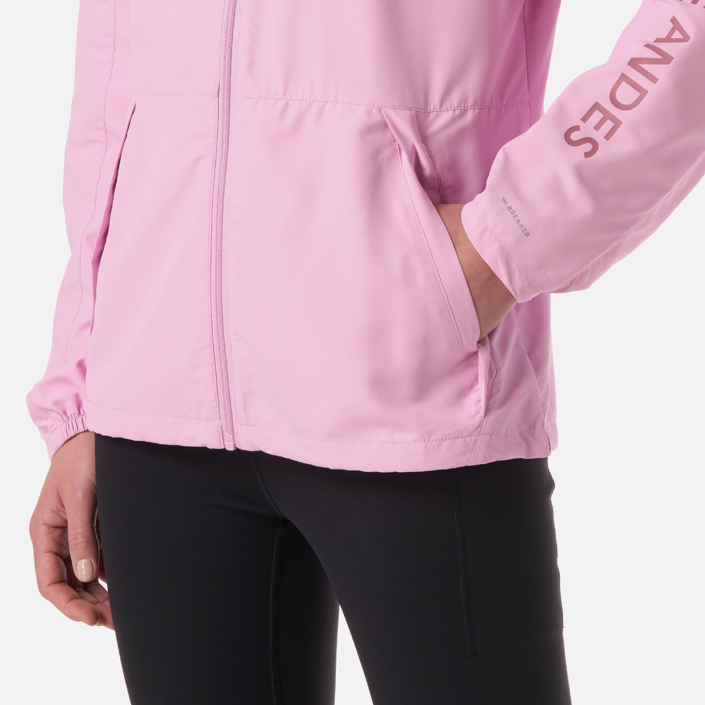 Chaqueta Mujer Nightfall Windbreaker Hoody Jacket Rosa Lippi