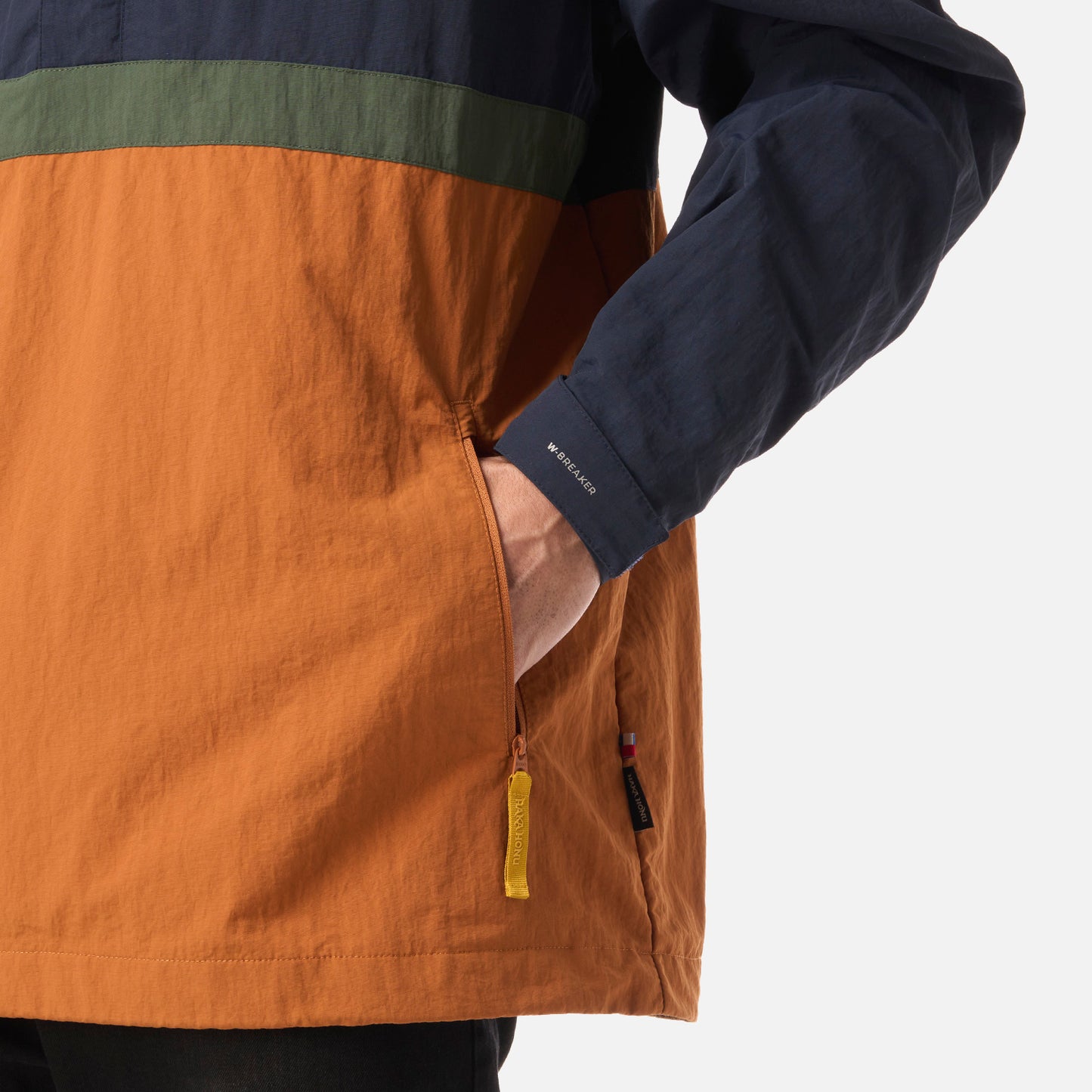 Chaqueta Hombre Hijo Del Viento 14 Zip Azul Noche Haka Honu